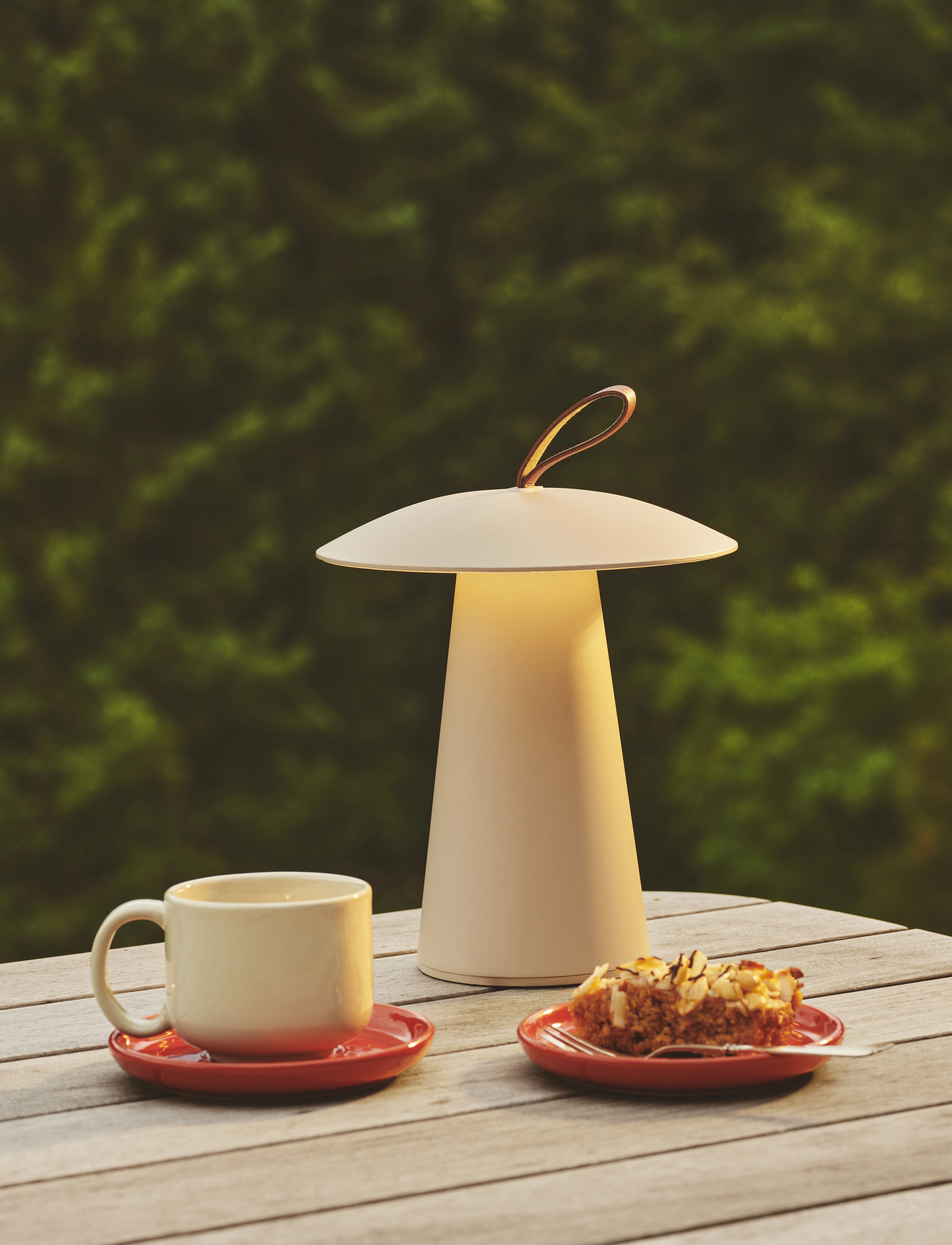 Nordlux Ara To-Go 2 | Batterilampe, H29.2 cm, Lamps, Weiß - Table Homeware