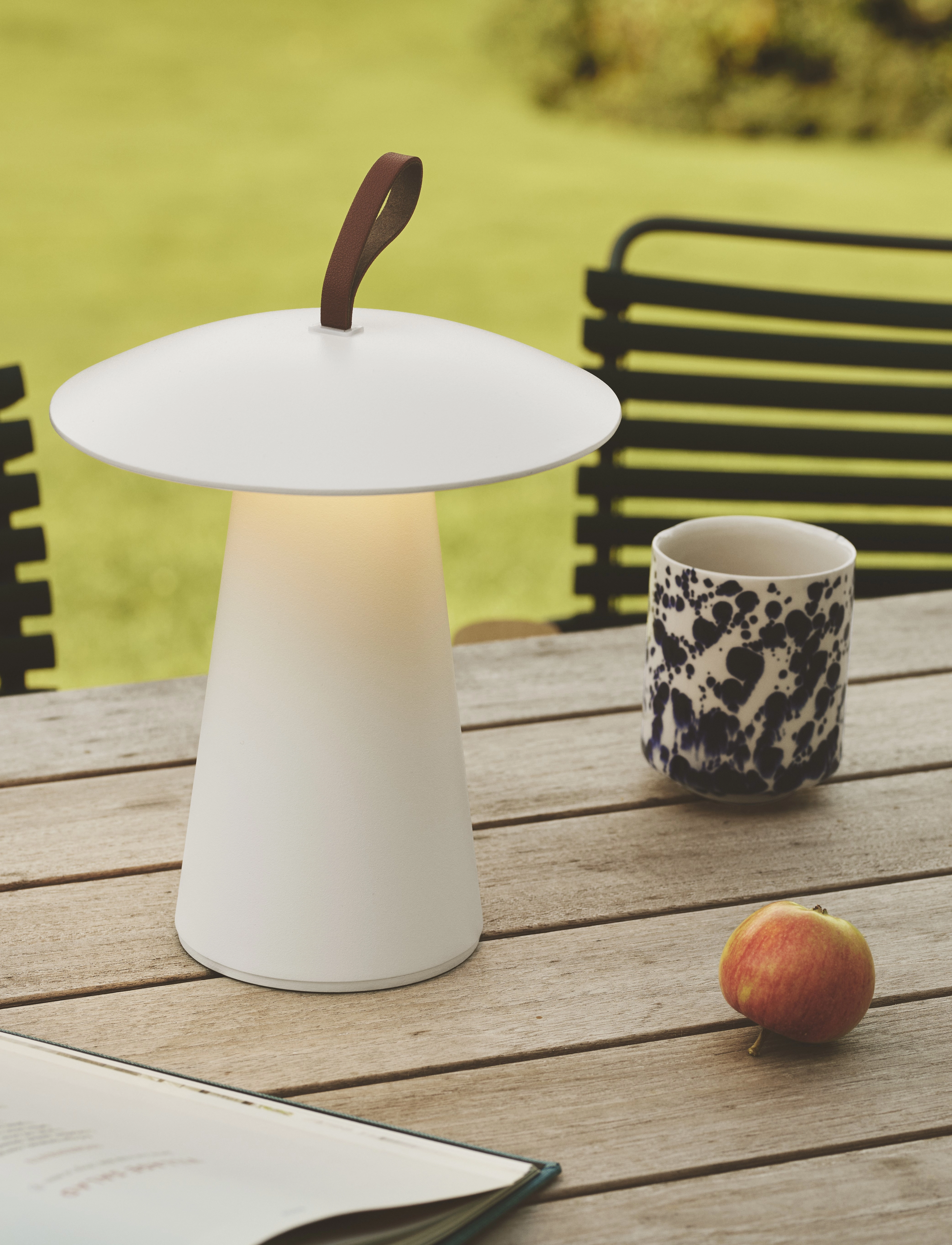 Nordlux Ara To-Go 2 | Batterilampe, H29.2 cm, Lamps, Weiß - Table Homeware