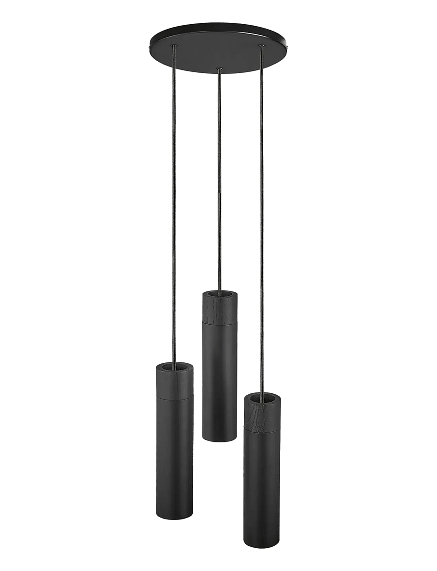Nordlux - Tilo 3-Spot | Pendant - pendellampen - black - 1