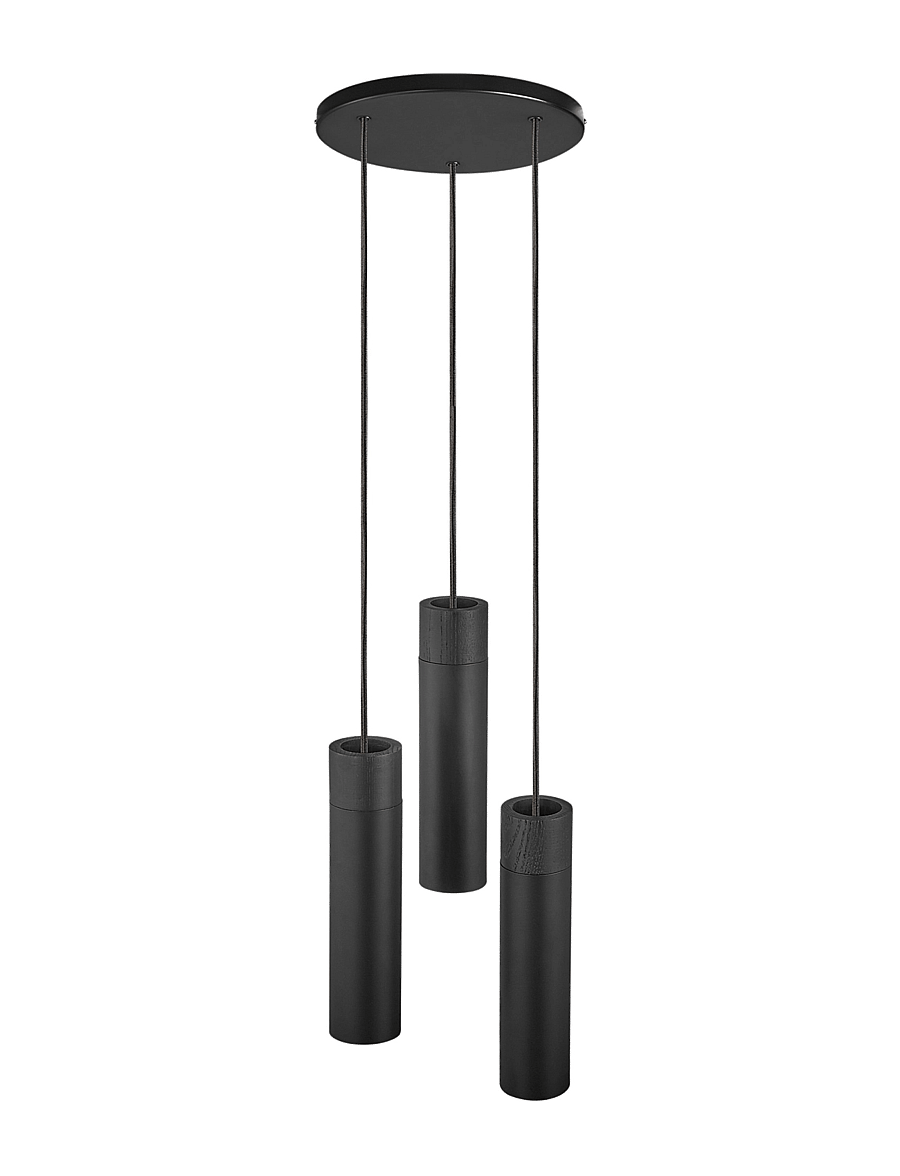 Nordlux - Tilo 3-Spot | Pendant - pendellampen - black - 3