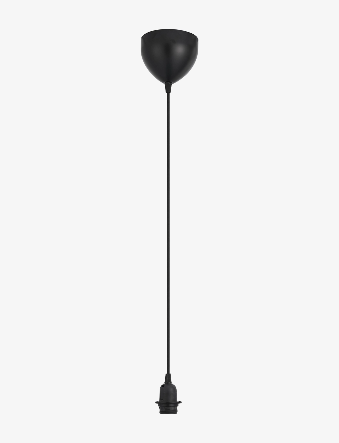 Nordlux Delux | Fatningssæt, Pendellampe, Sort, Str: Ø 12.4 cm
