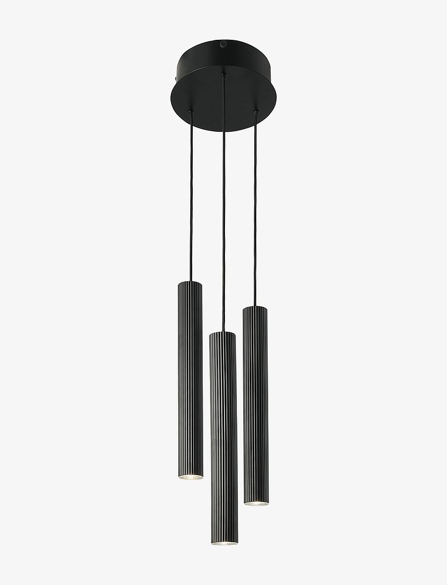 Nordlux - Vico 3-Rondel | Pendant - rippvalgustid - black - 1