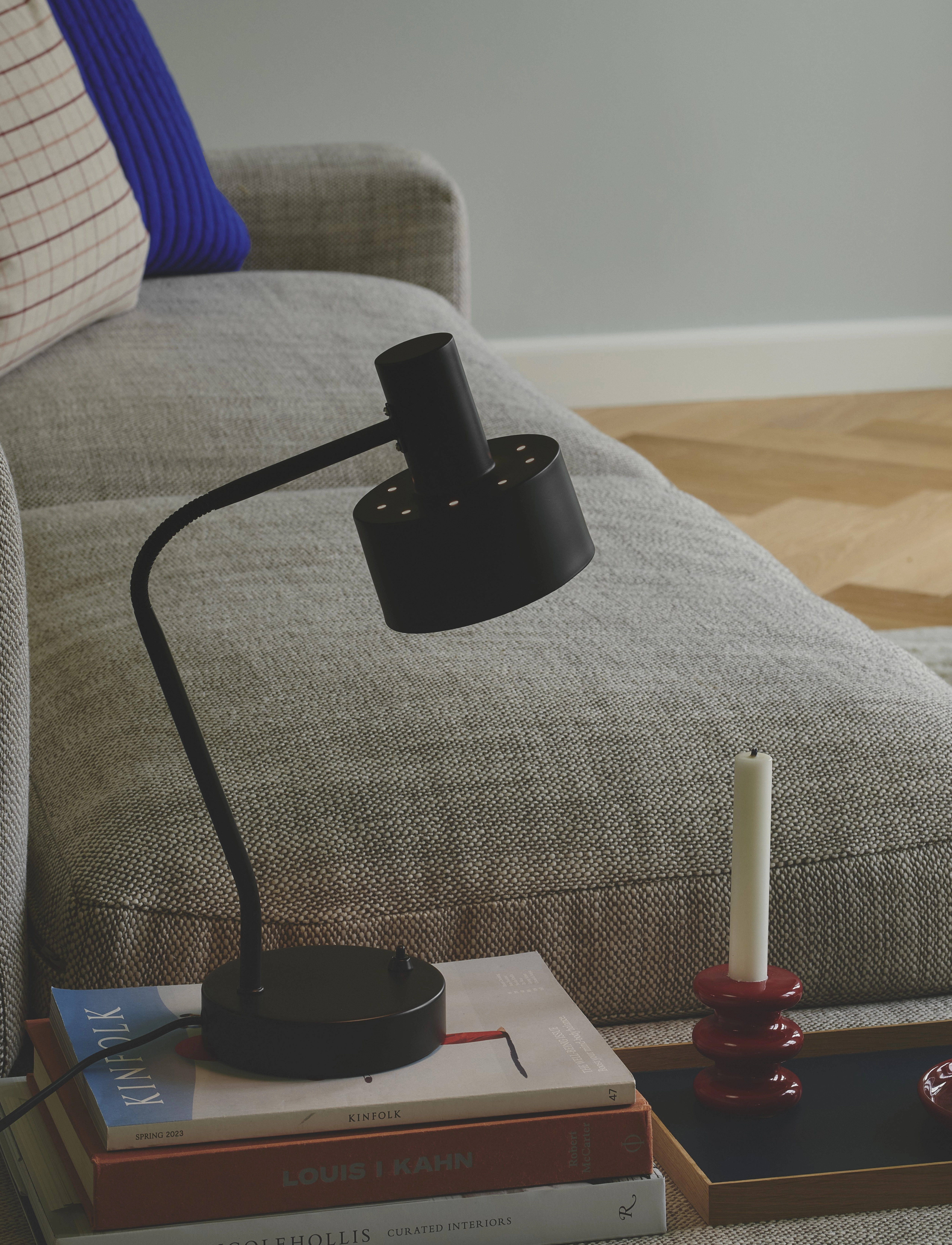 Nordlux Matis | Bordlampe, H46 cm, Lamps, Schwarz - Table Homeware