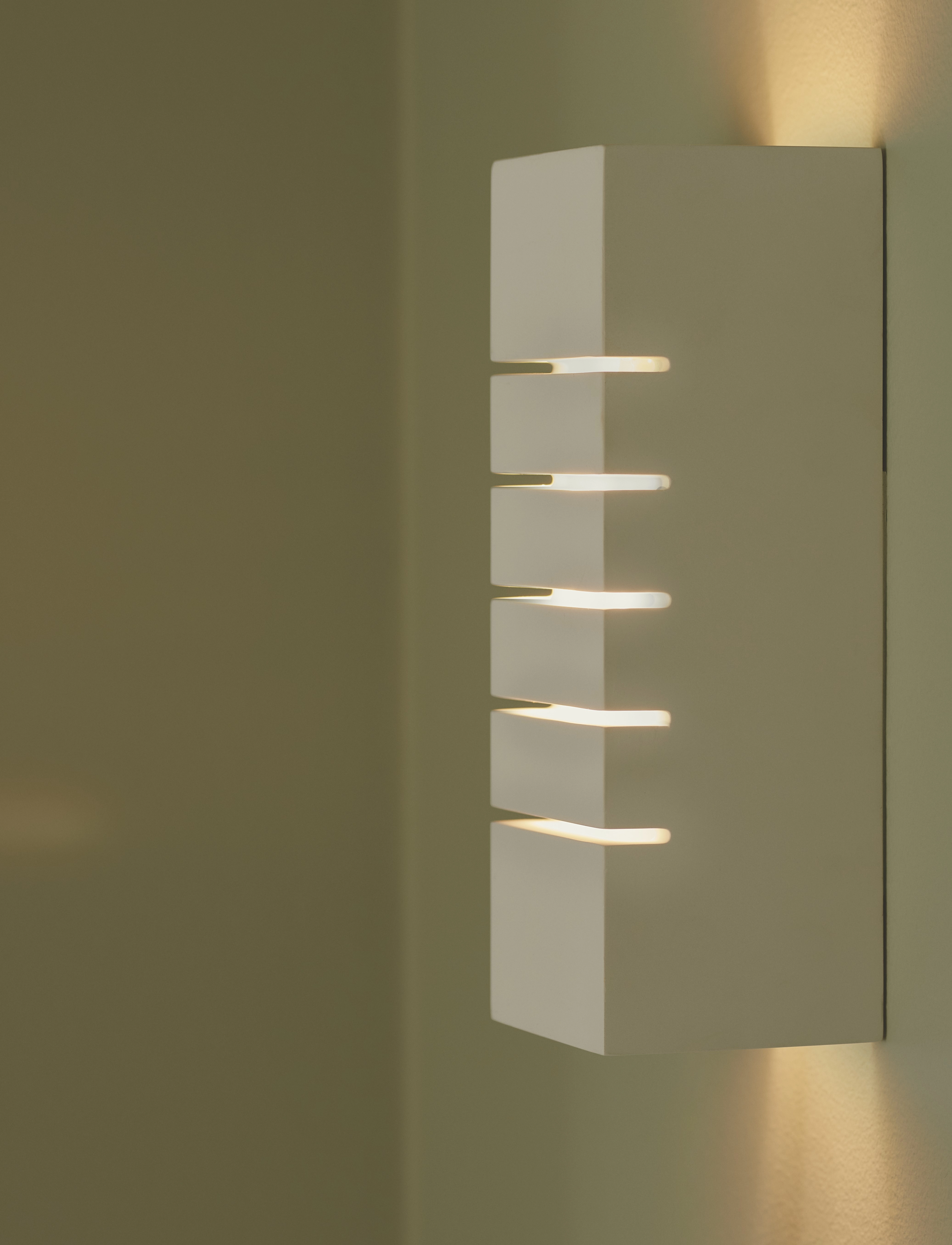 Nordlux Lancio Square | Væglampe, H21.5 cm, Lamps, Weiß - Wall Homeware