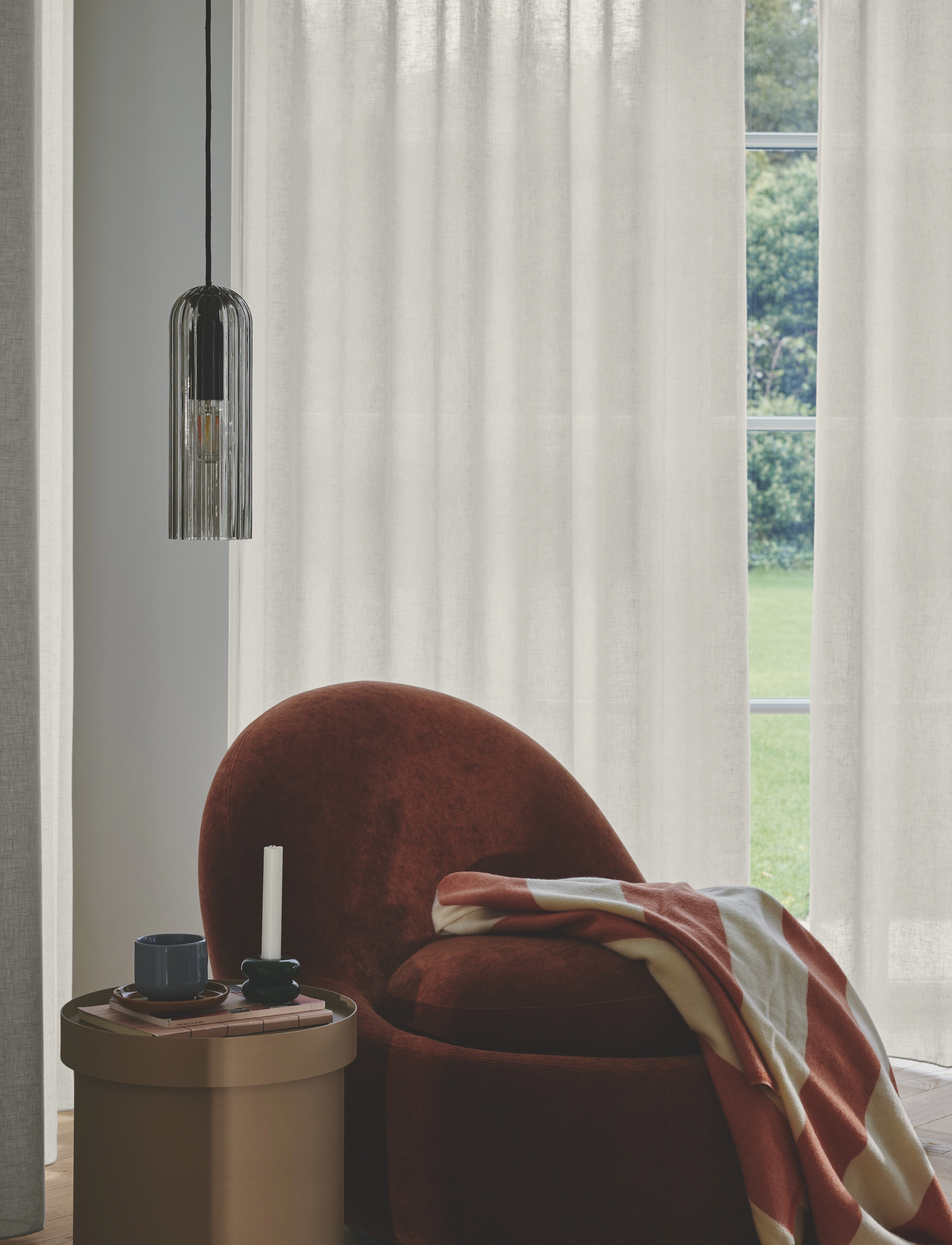 Nordlux Miella | Pendel, Ø 10 cm, Ceiling Lamps, Grau - Pendant Homeware