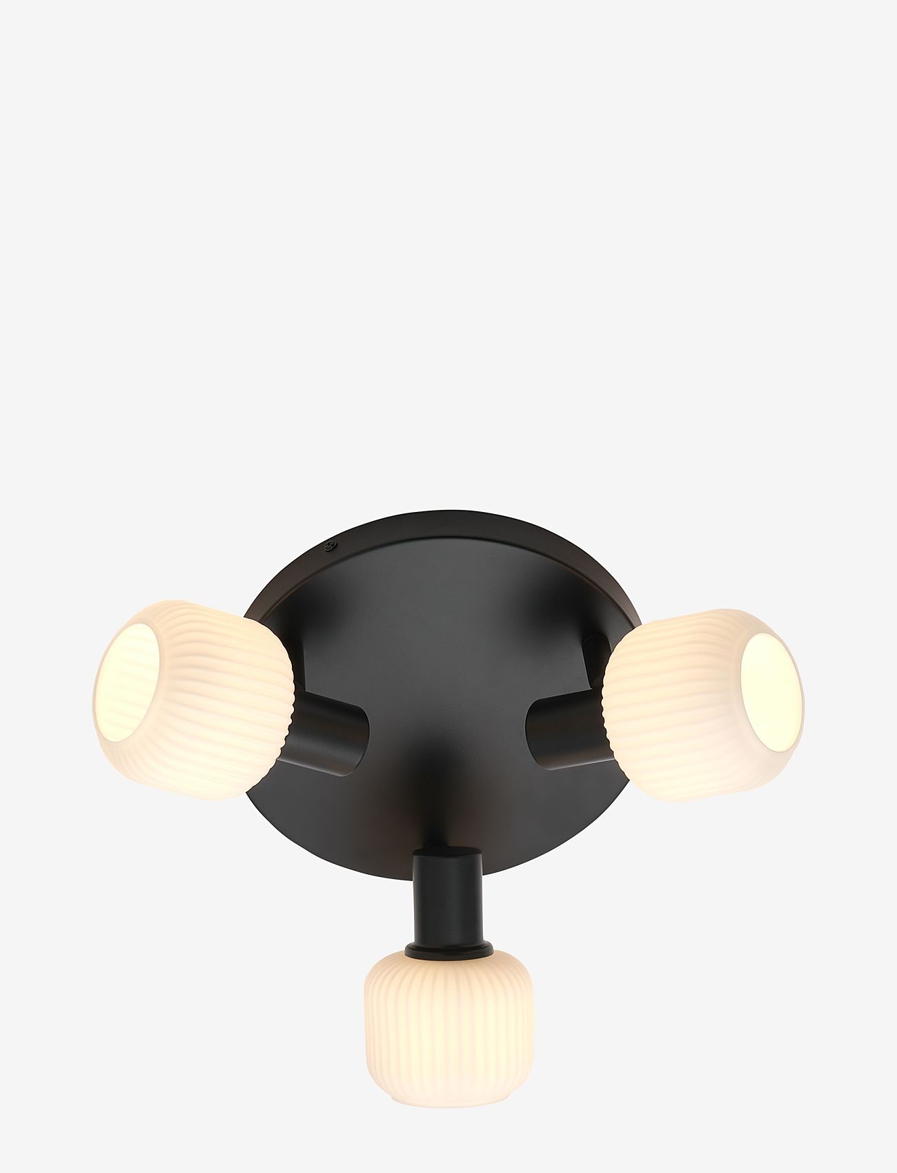 Nordlux - Milford Mini 3-Rondel | Ceiling light - deckenspots - black - 1