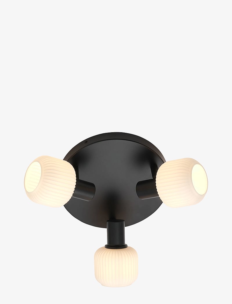 Nordlux - Milford Mini 3-Rondel | Ceiling light - deckenspots - black - 1