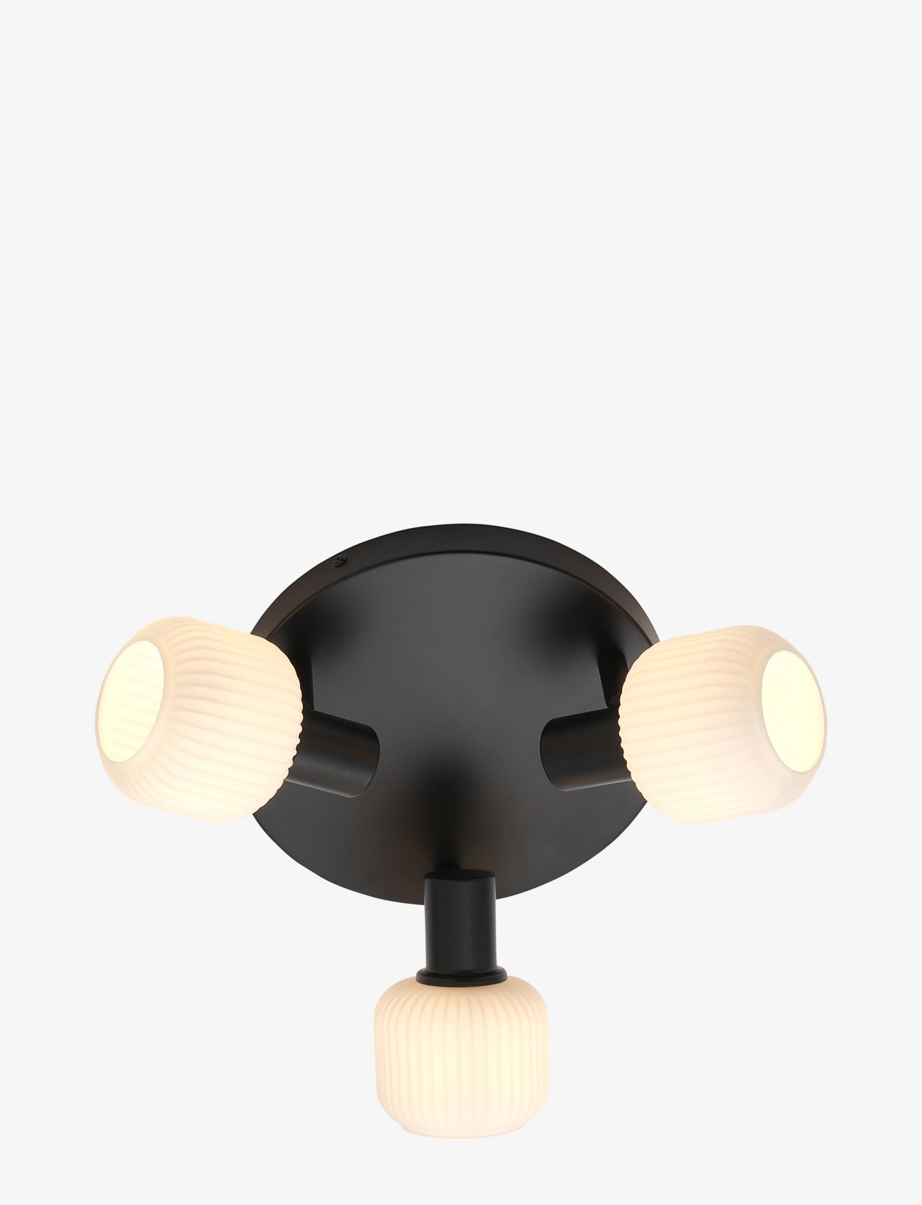 Nordlux - Milford Mini 3-Rondel | Ceiling light - deckenspots - black - 2
