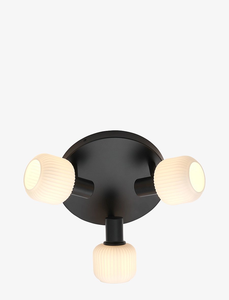 Nordlux - Milford Mini 3-Rondel | Ceiling light - deckenspots - black - 2