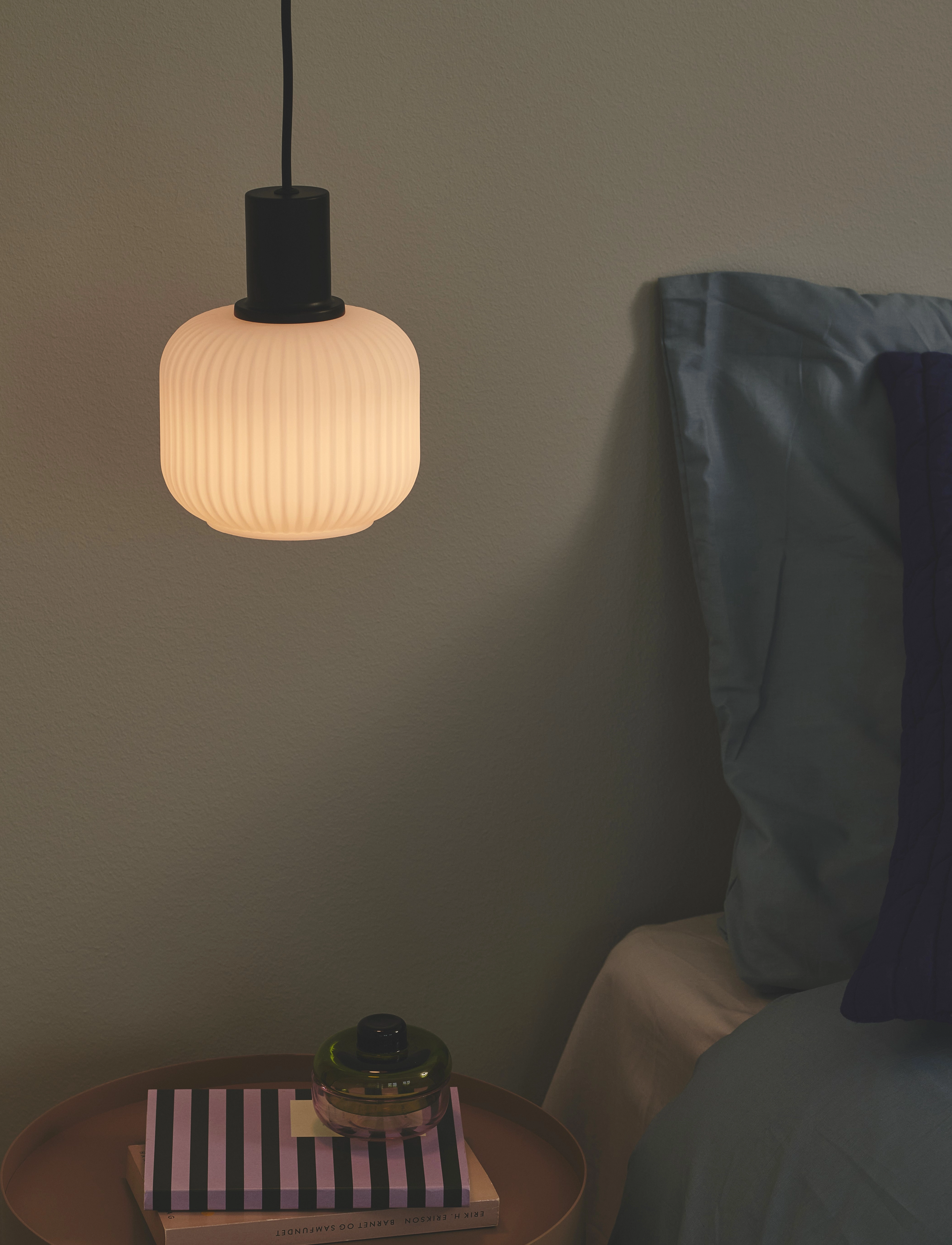 Nordlux Milford Mini | Pendel, Ø 15 cm, Ceiling Lamps, Schwarz - Pendant Homeware