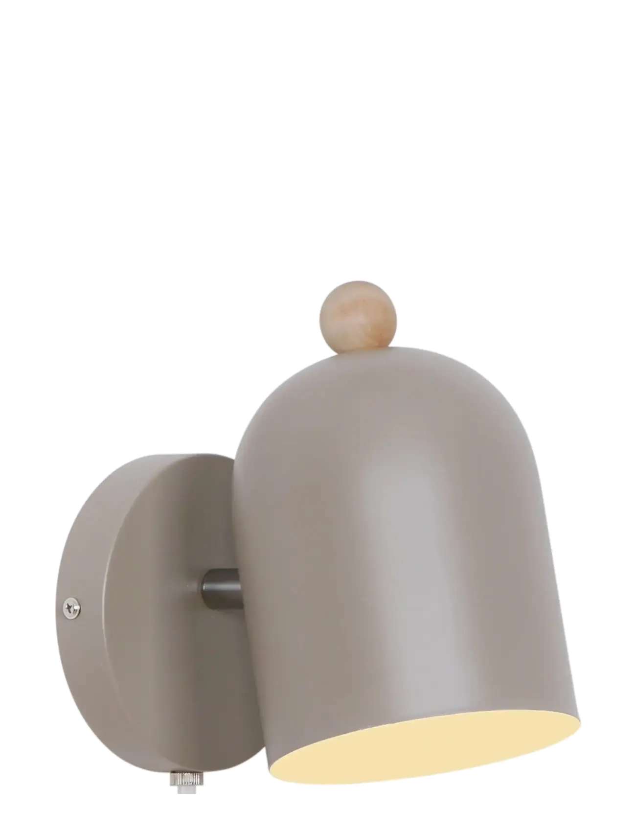 Nordlux Gaston | Væglampe, Væglampe, Brun, Str: Ø 19.5 CM
