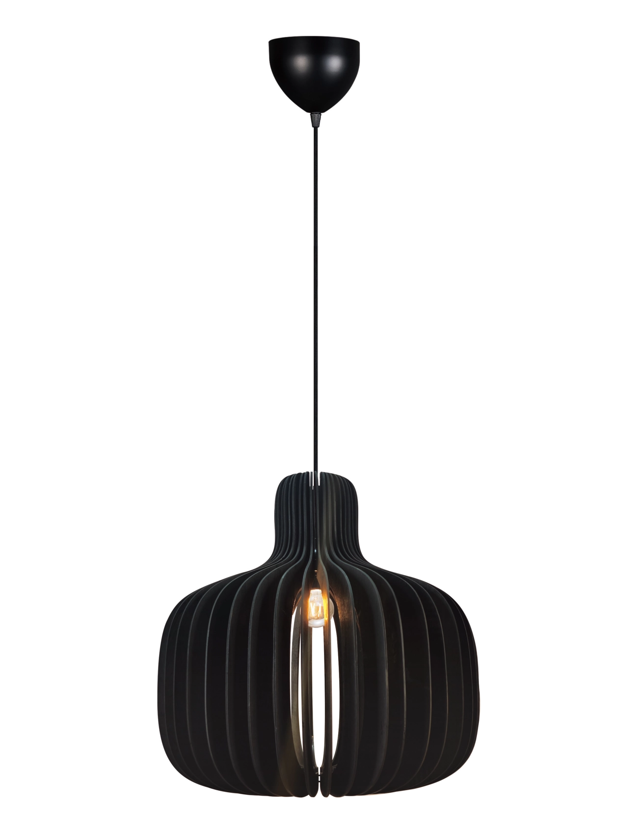 Nordlux Hazo 43 | Pendant - Hangandi loftljós - BLACK / black