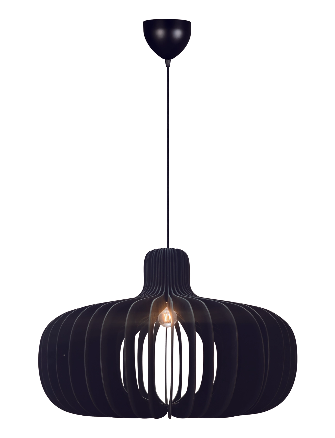 Nordlux Hazo 65 | Pendel, Pendellampe, Sort, Str: Ø 65.5 CM