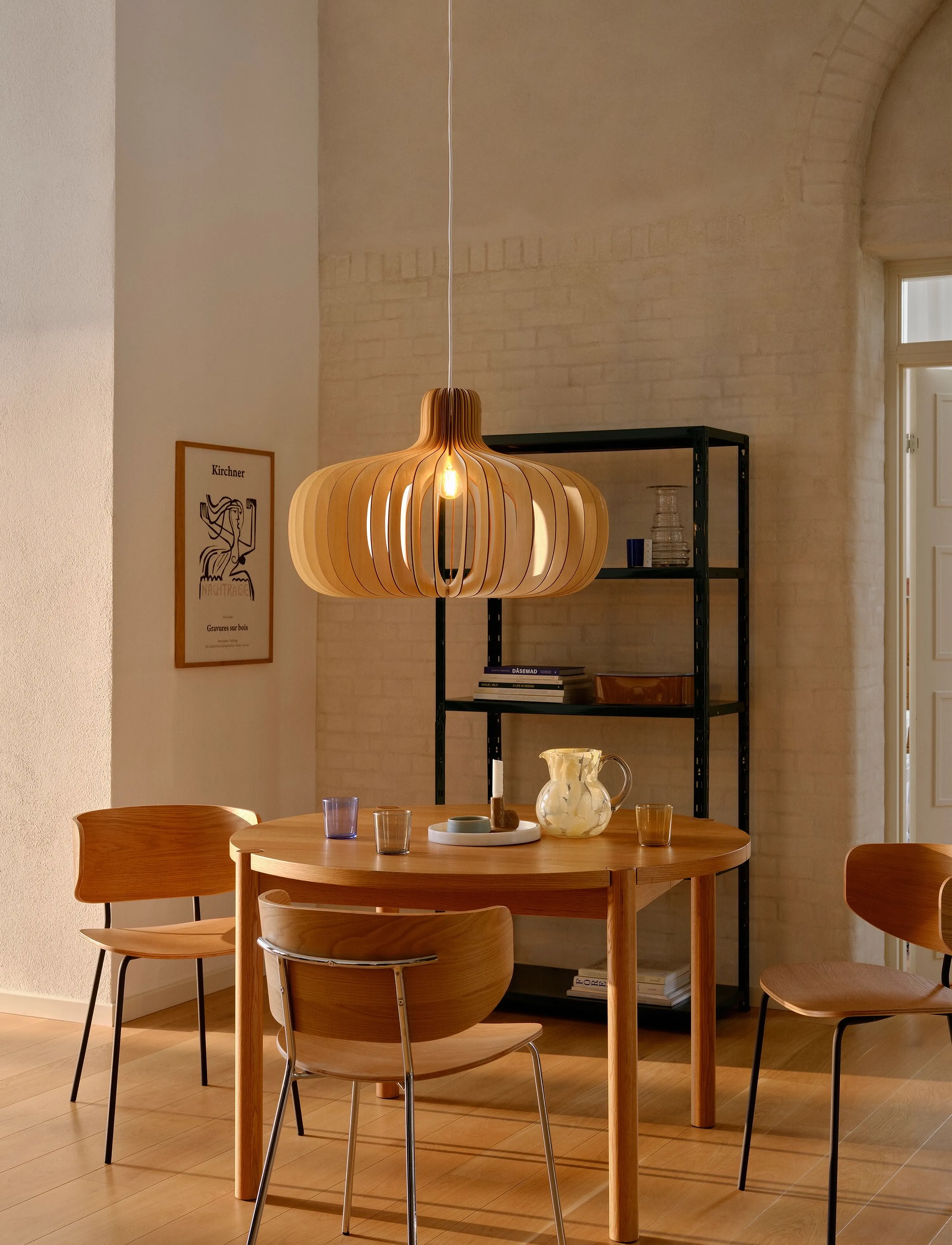 Nordlux Hazo 65 | Pendel, Ø 65.5 cm, Ceiling Lamps, Braun - Pendant Homeware