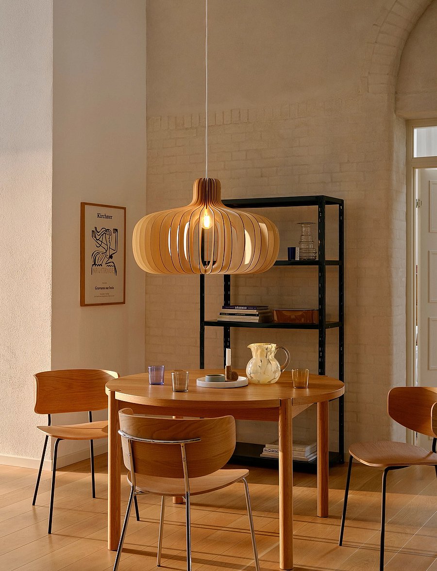 Nordlux - Hazo 65 | Pendant - pendellampen - nature - 0