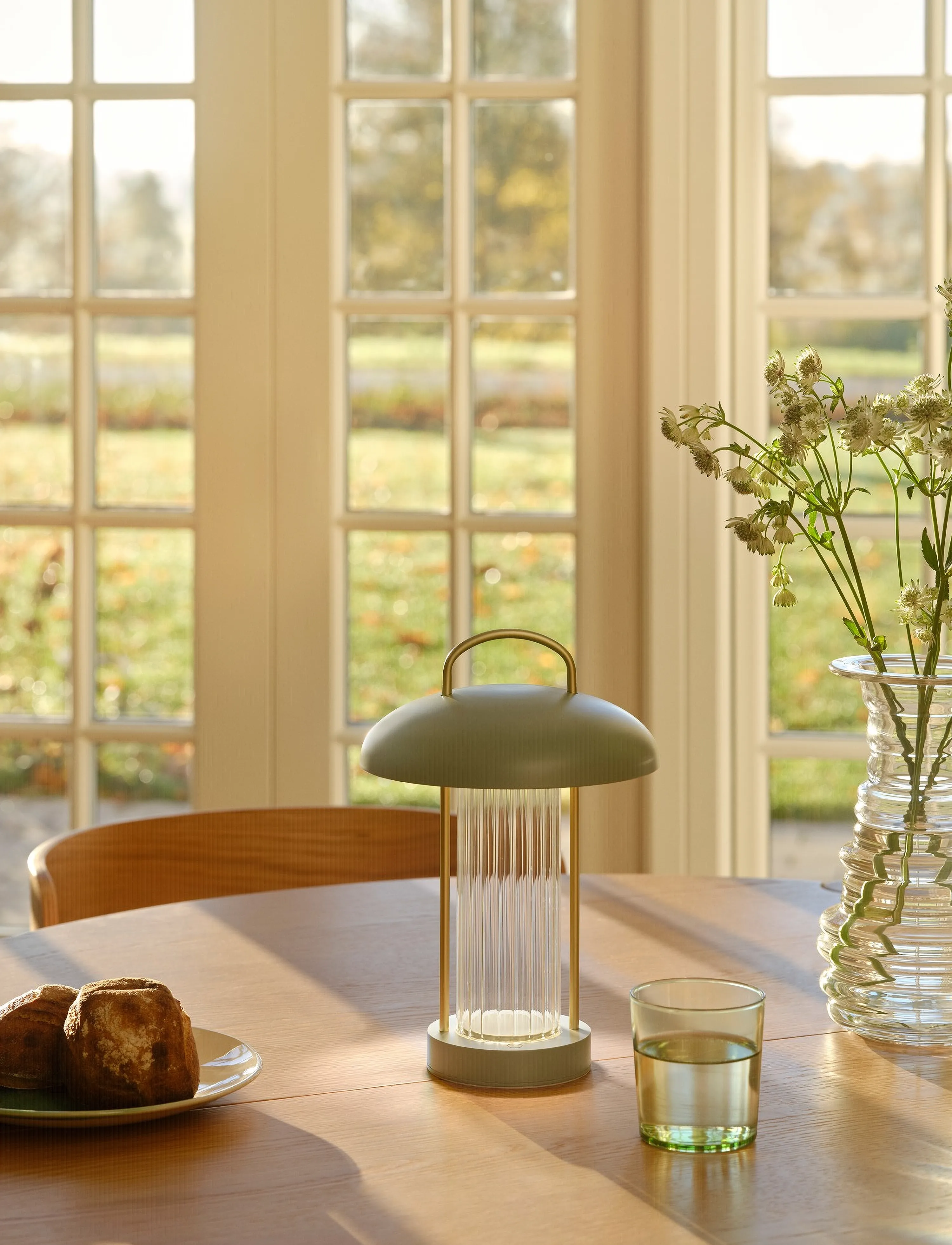 Nordlux Mirano Portable | Bordlampe, H29 cm, Green, Belysning > Bordlamper, Børn