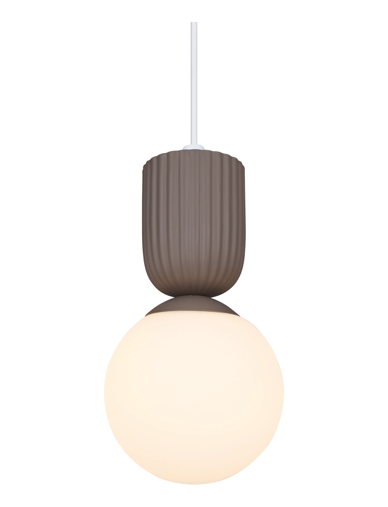 Nordlux Sadie | Pendant - Rippvalgustid - LIGHT BROWN / brown