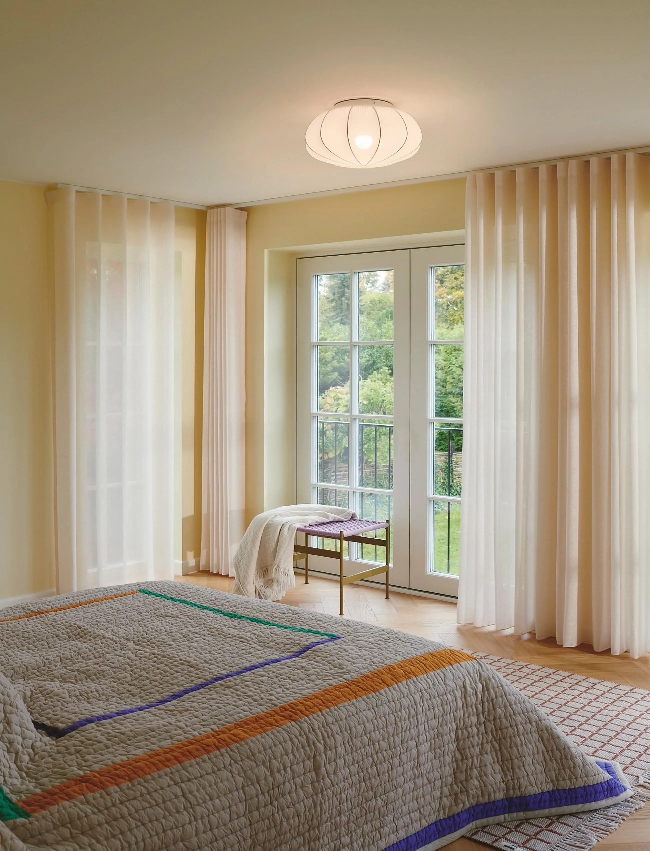 Nordlux Aeron 40 | Loftlampe, Ø cm, Ceiling Lamps, Weiß - Flush Mount Lights, Homeware