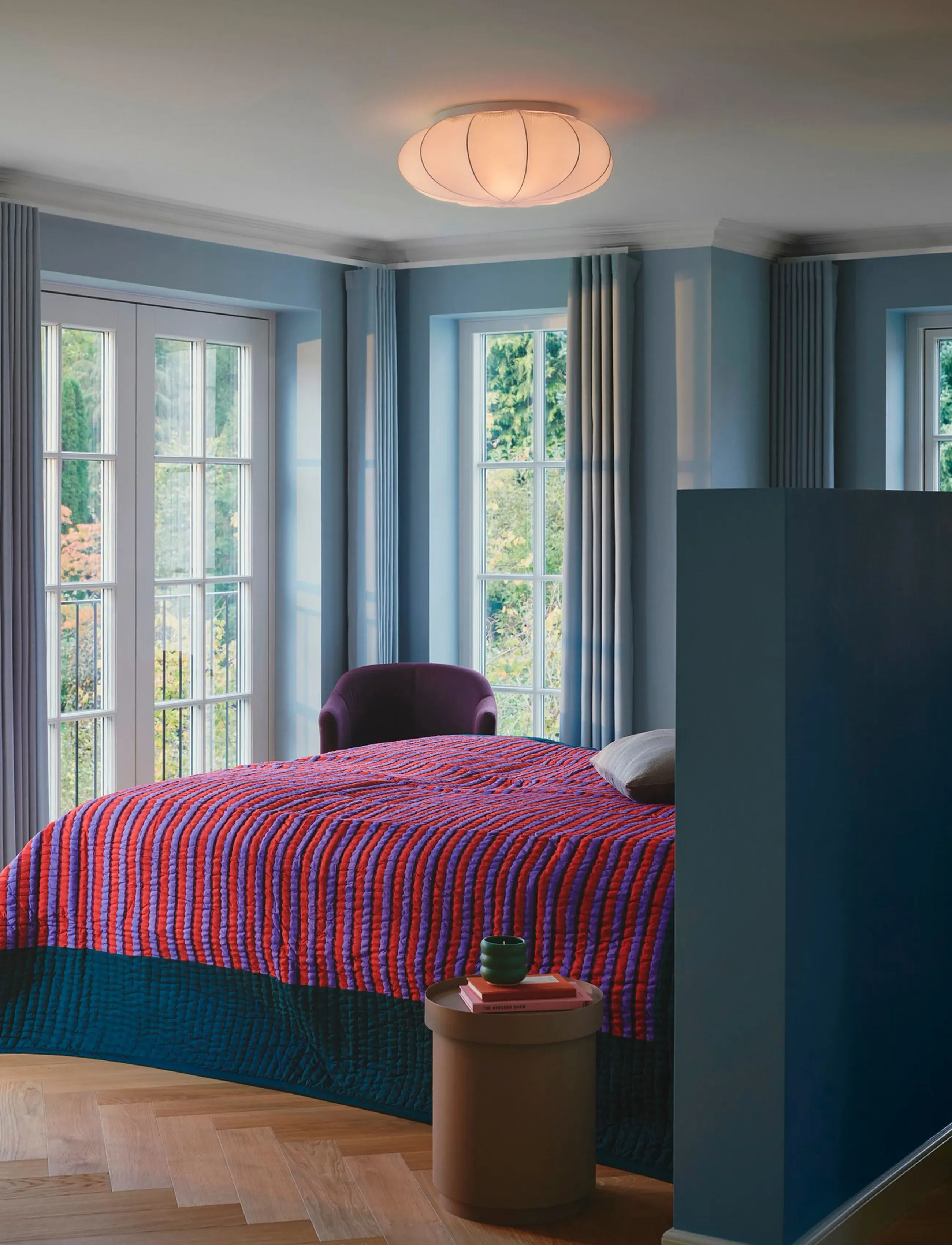 Nordlux Aeron 60 | Loftlampe, Ø cm, Ceiling Lamps, Weiß - Flush Mount Lights, Homeware
