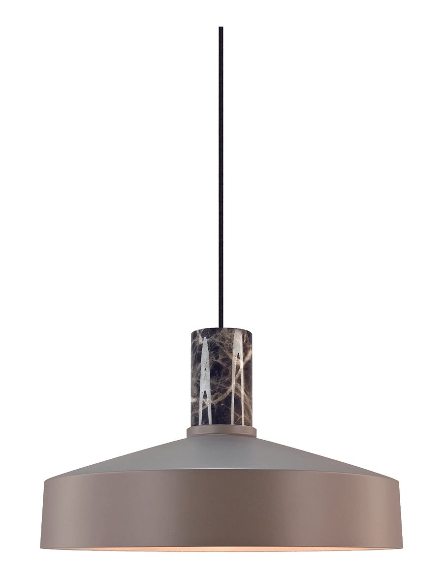 Nordlux - Elvas marble | Pendant - pendellampen - light brown - 1