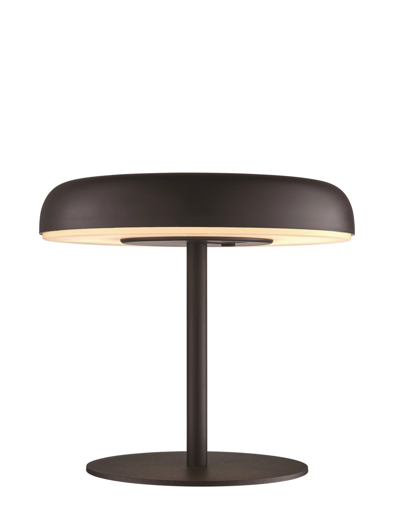 Nordlux Elmer Solar | Batterilampe, Bordlampe, Sort, Str: H17CM