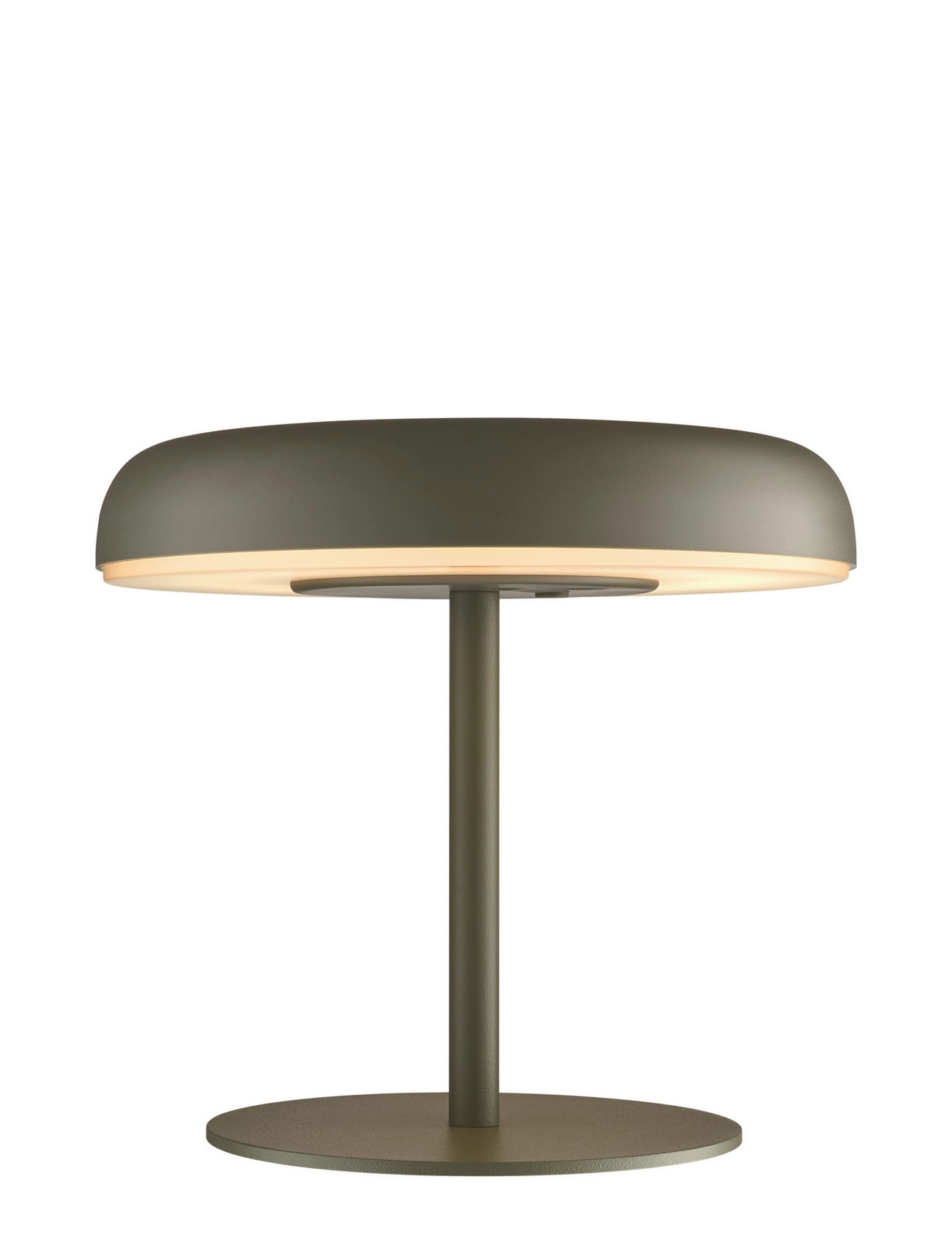 Nordlux Elmer Solar | Batterilampe, Bordlampe, Kakigrøn, Str: H17CM