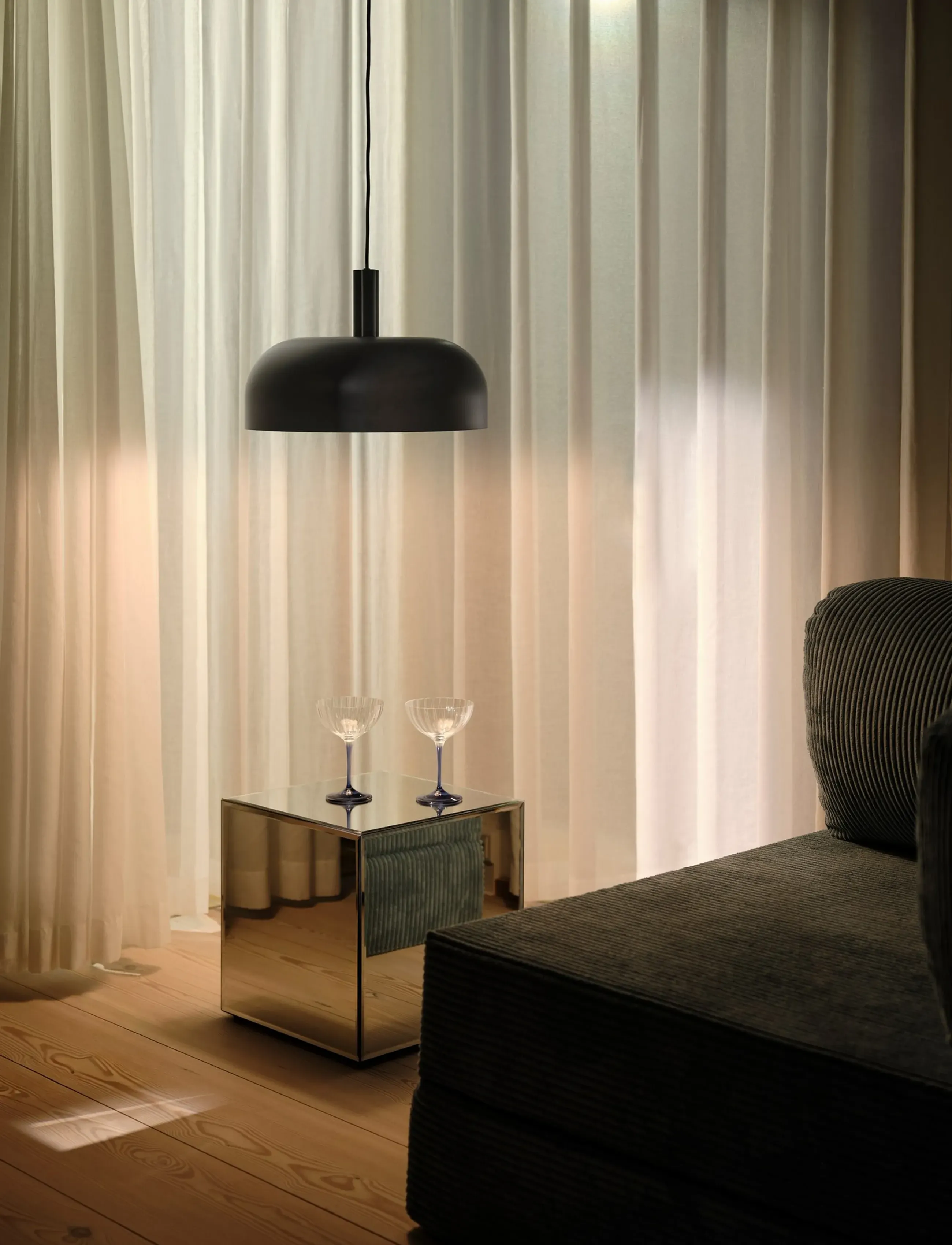 Nordlux Sandro | Pendel, Ø 40 cm, Ceiling Lamps, Schwarz - Pendant Homeware