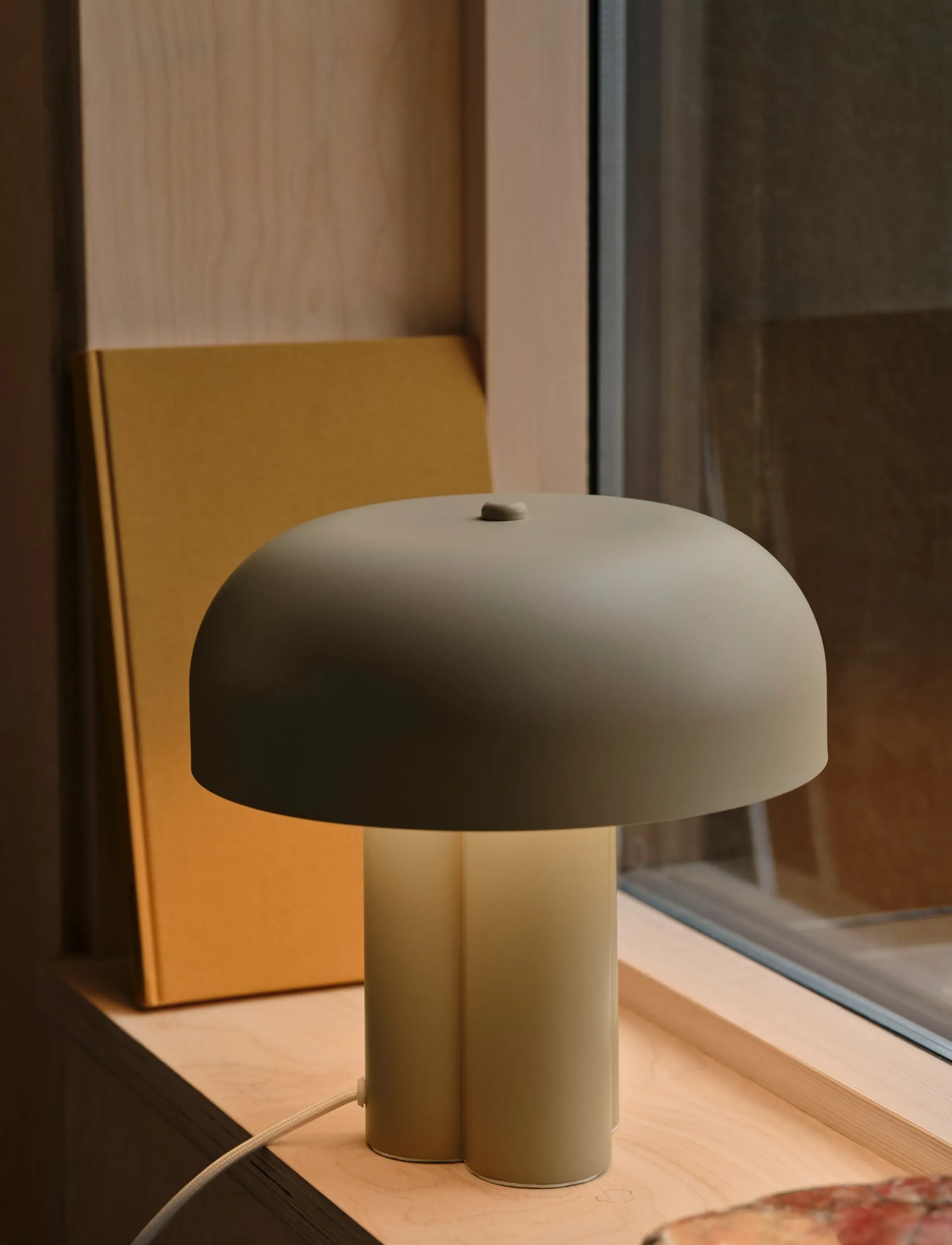 Nordlux Sandro | Bordlampe, H26 cm, Lamps, Braun - Table Homeware