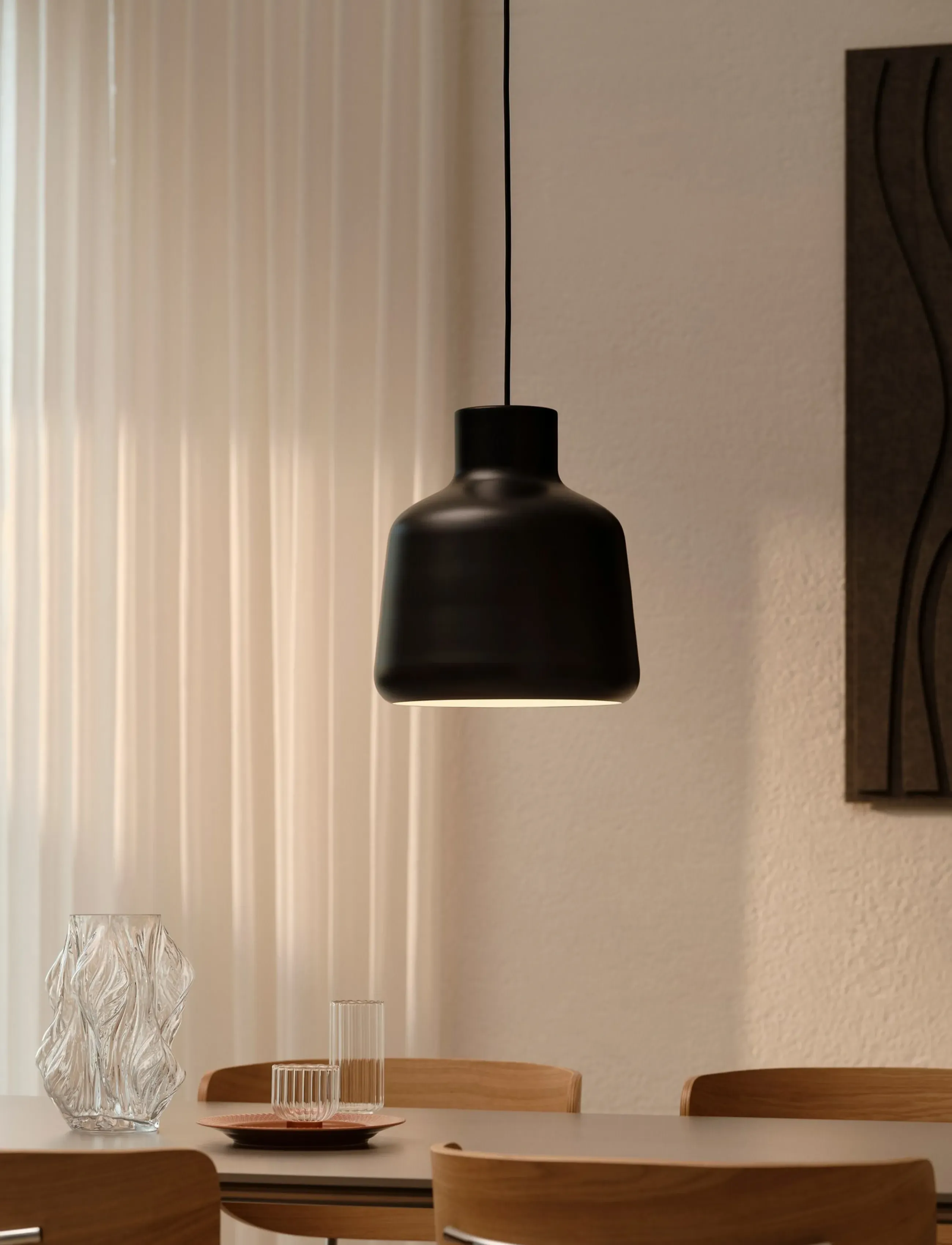 Nordlux Louella 30 | Pendel, Ø cm, Ceiling Lamps, Schwarz - Pendant Homeware