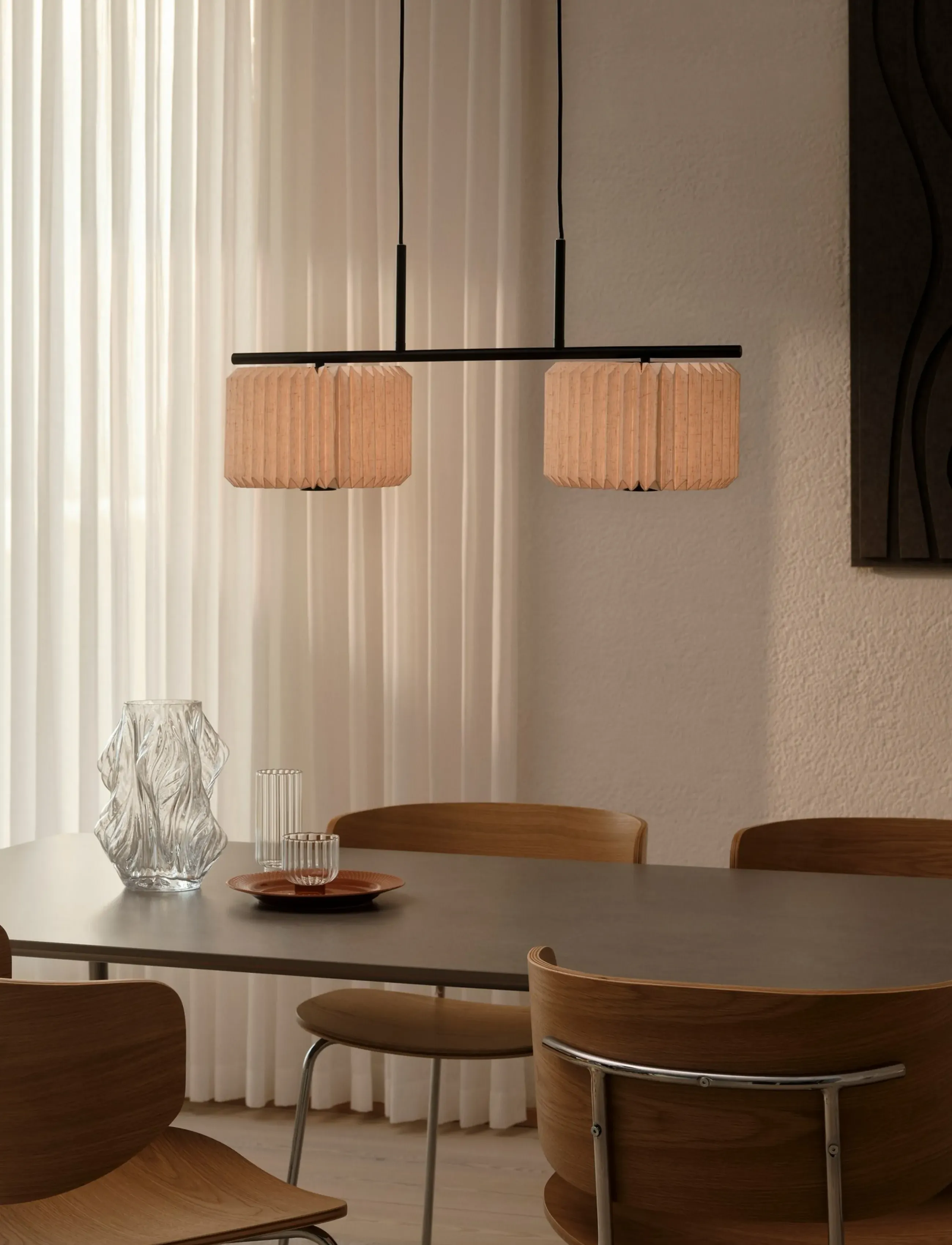 Nordlux Vivienne Dual | Pendel, Ø 25 cm, Ceiling Lamps, Schwarz - Pendant Homeware