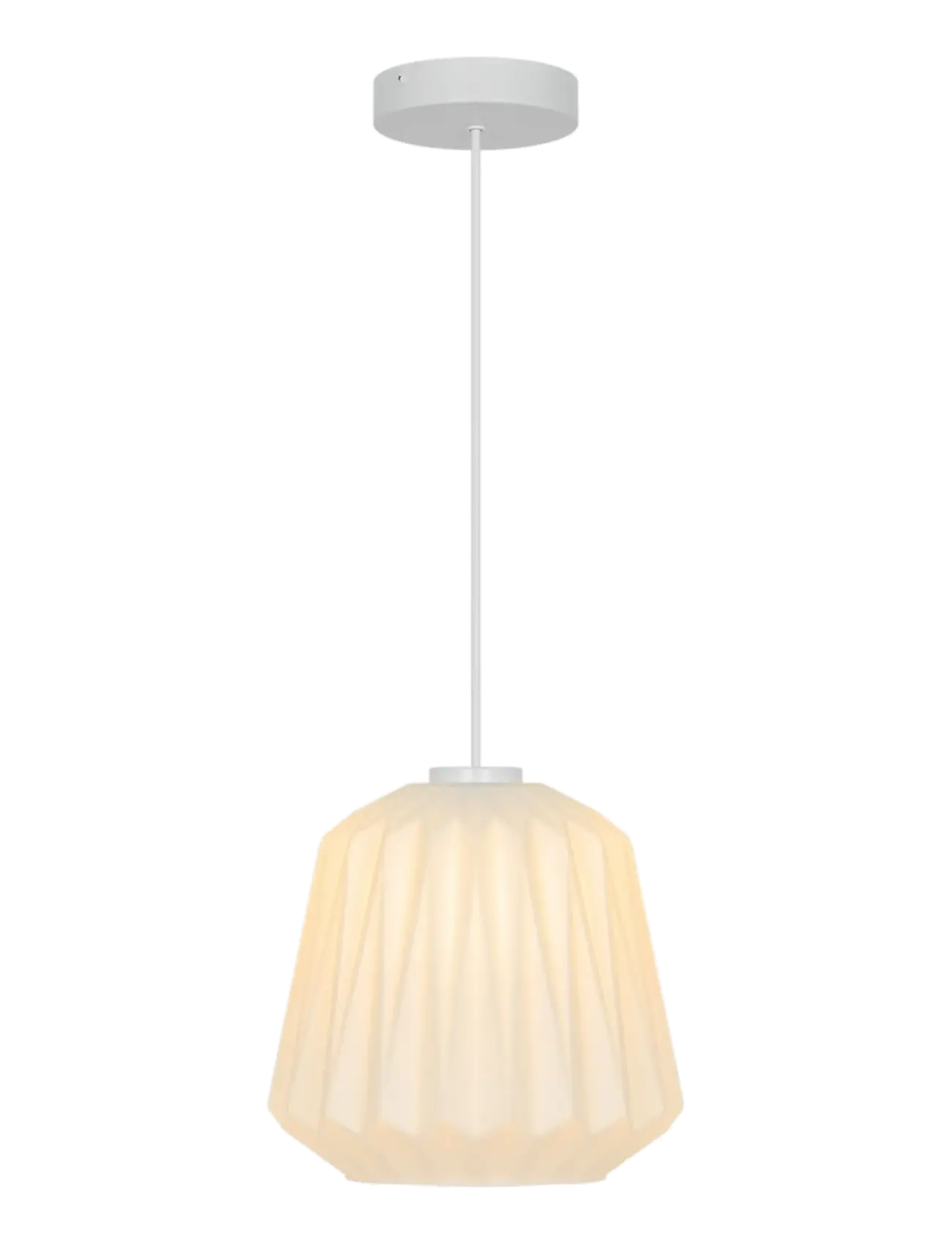 Nordlux Elbie | Pendel, Pendellampe, Hvid, Str: Ø 24 CM