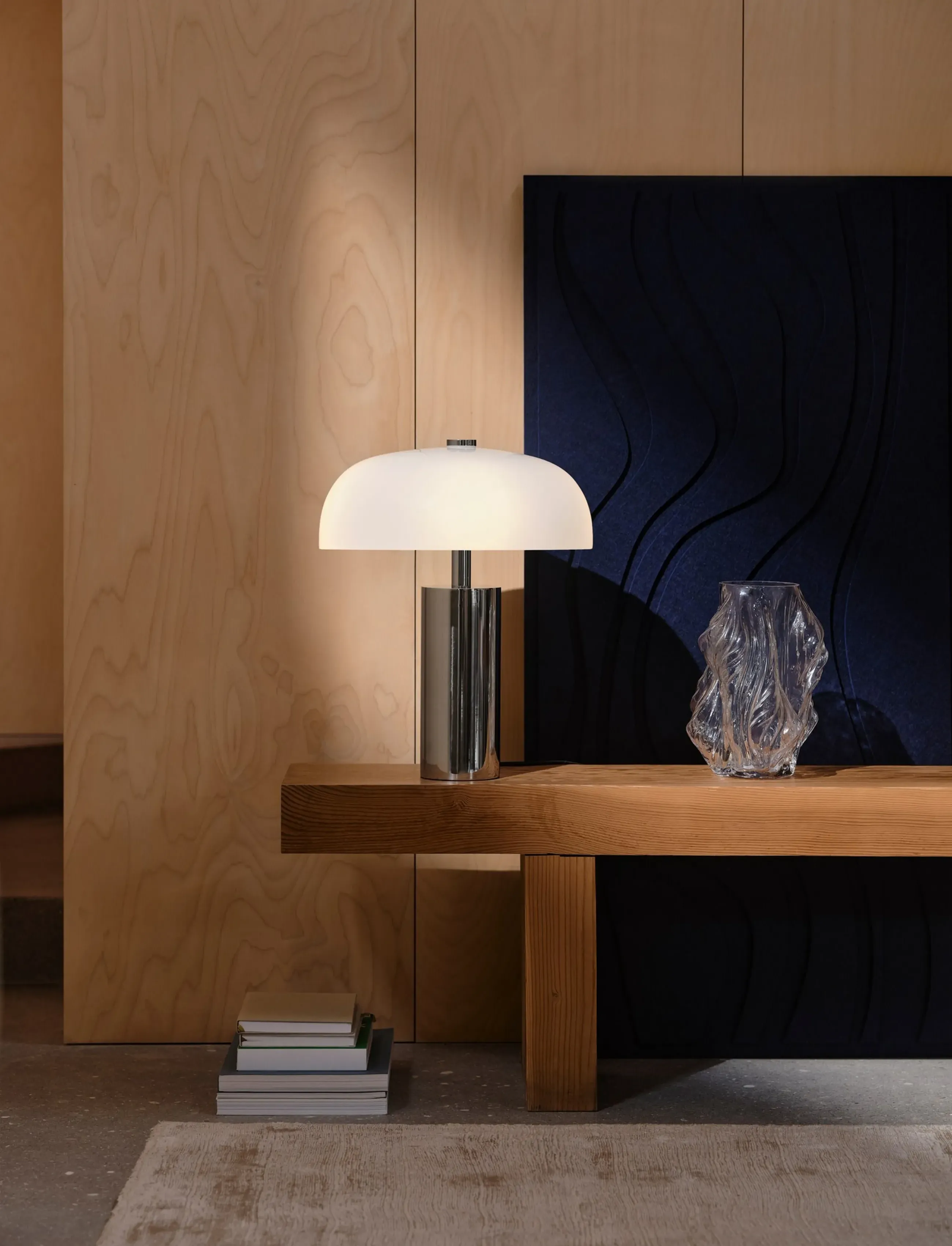 Nordlux Gabrielle | Bordlampe, H43 cm, Silver, Lamper > Bordlamper, Unisex