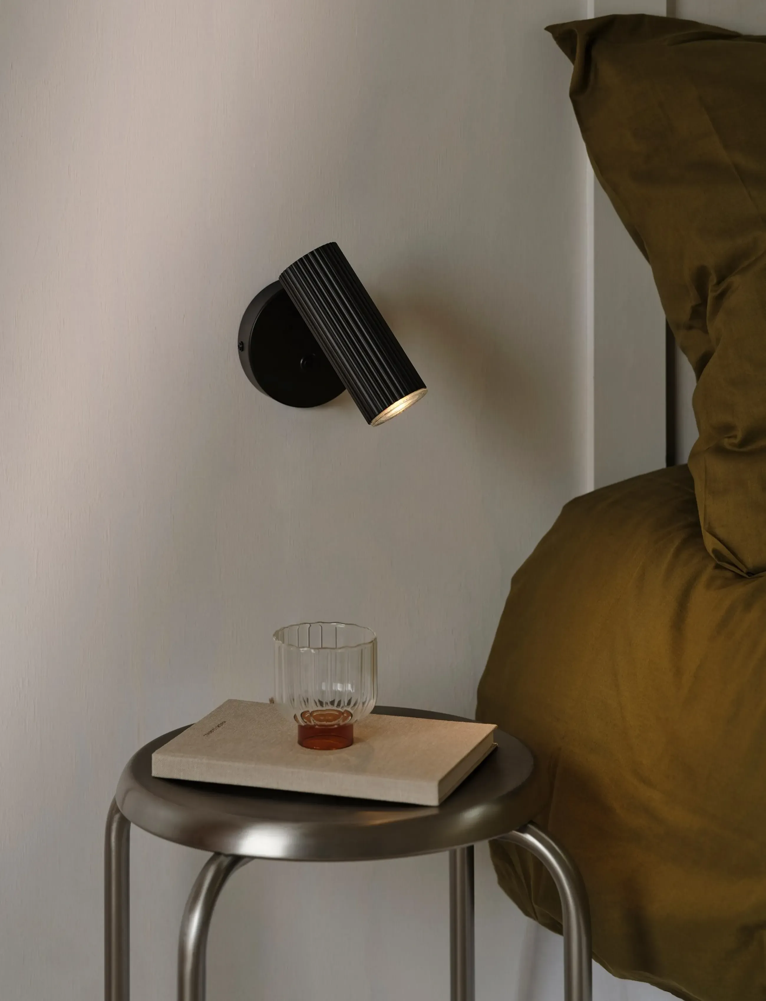 Nordlux Vico | Væglampe, Ø 5 cm, Lamps, Schwarz - Wall Homeware