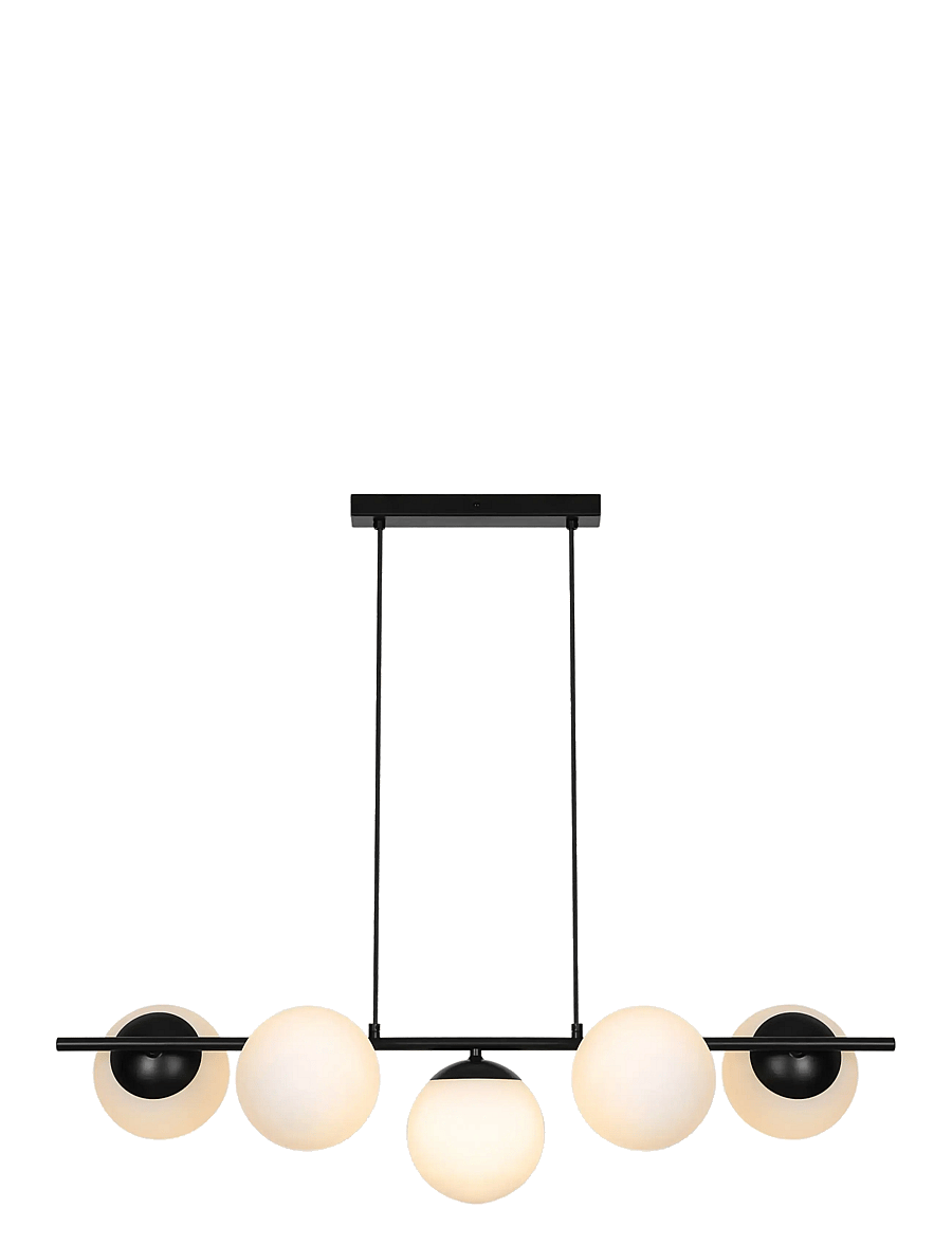 Nordlux - Lilly 5-spot | Pendant - pendellampen - black - 1