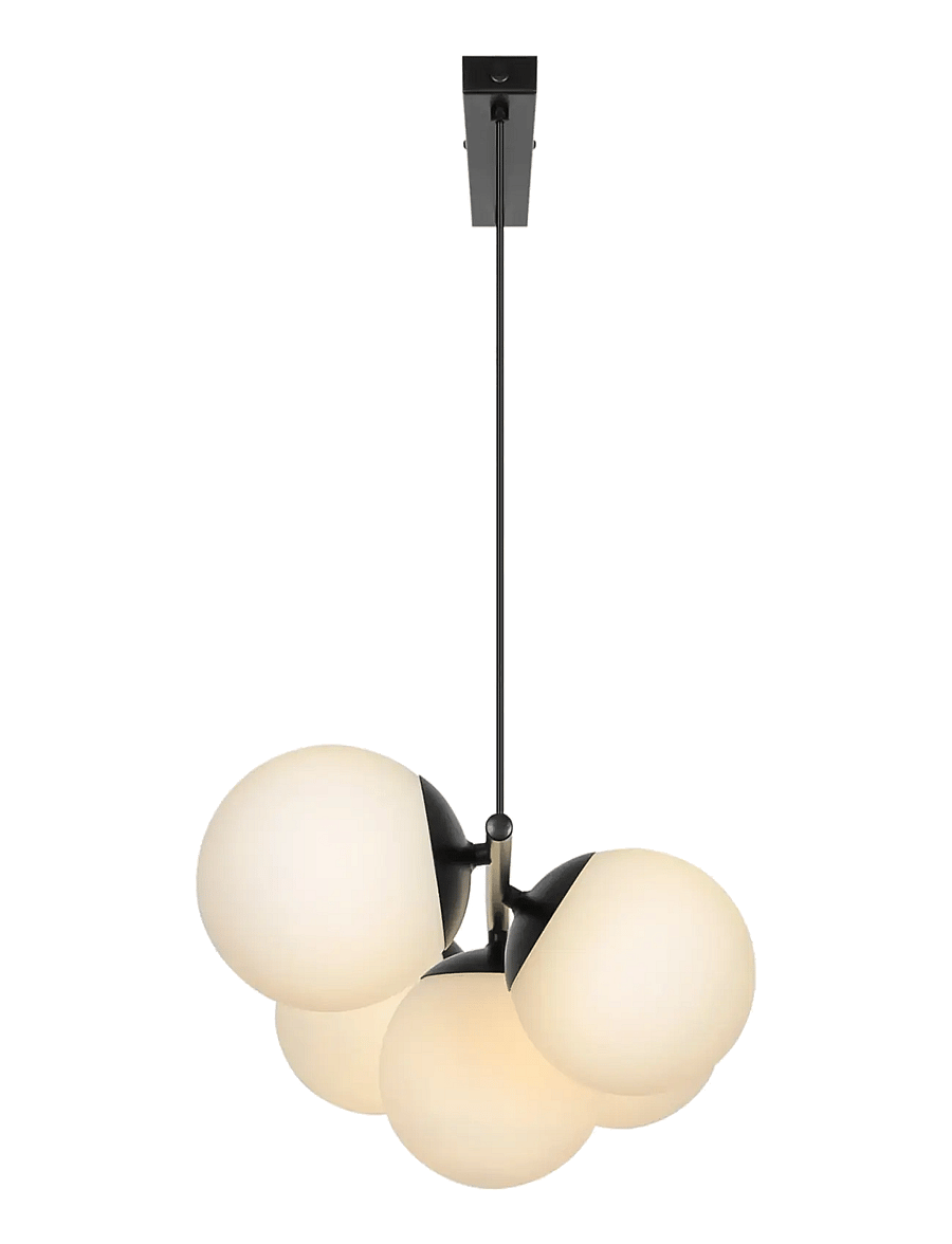 Nordlux - Lilly 5-spot | Pendant - pendellampen - black - 2