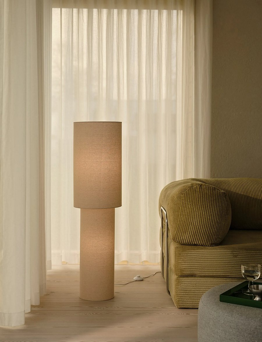Nordlux - Izara 110 | Floor lamp - stehlampen - beige - 2