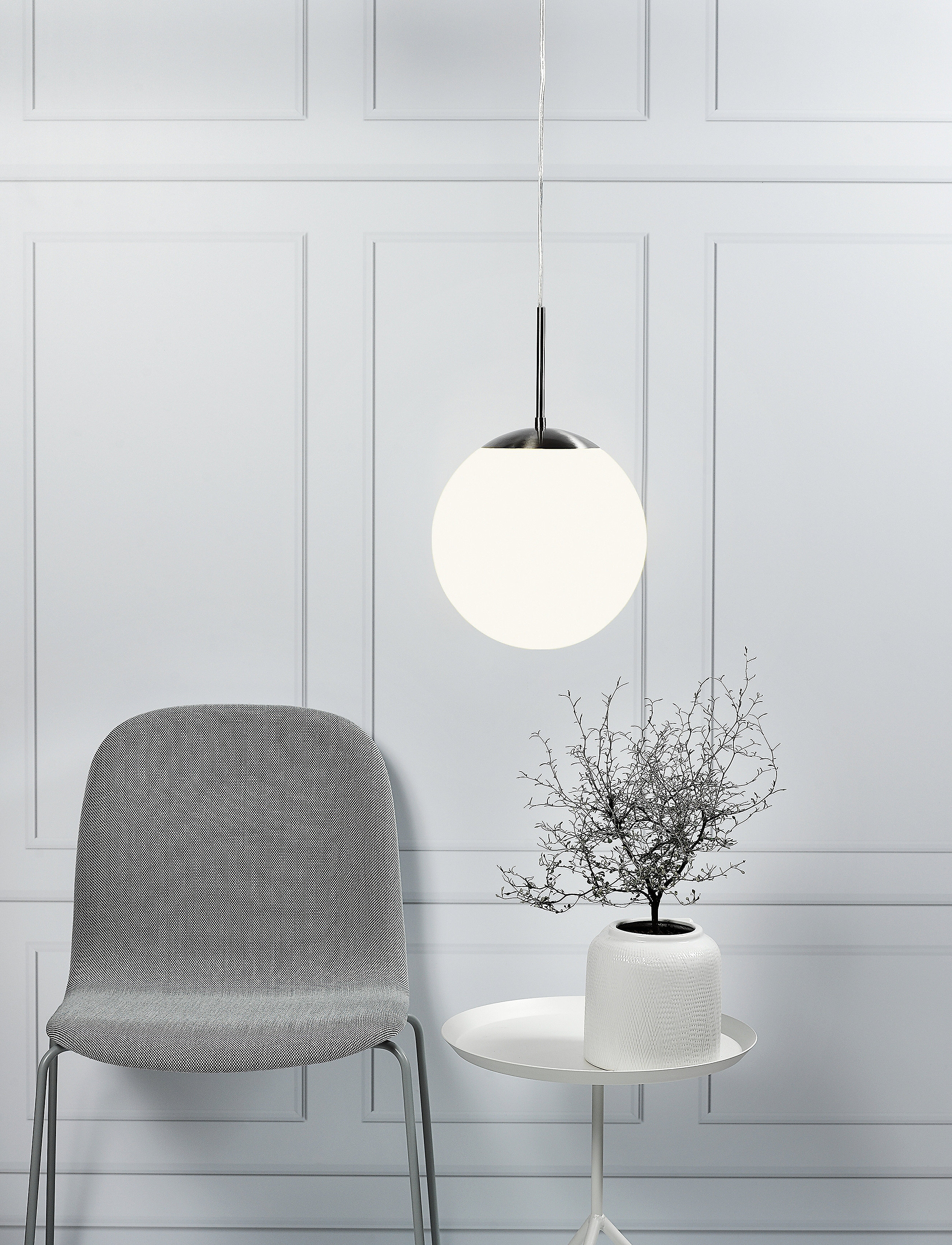Nordlux Café 30 Cm/Pendellampe, Ø30 cm, Ceiling Lamps, Weiß - Pendant Homeware