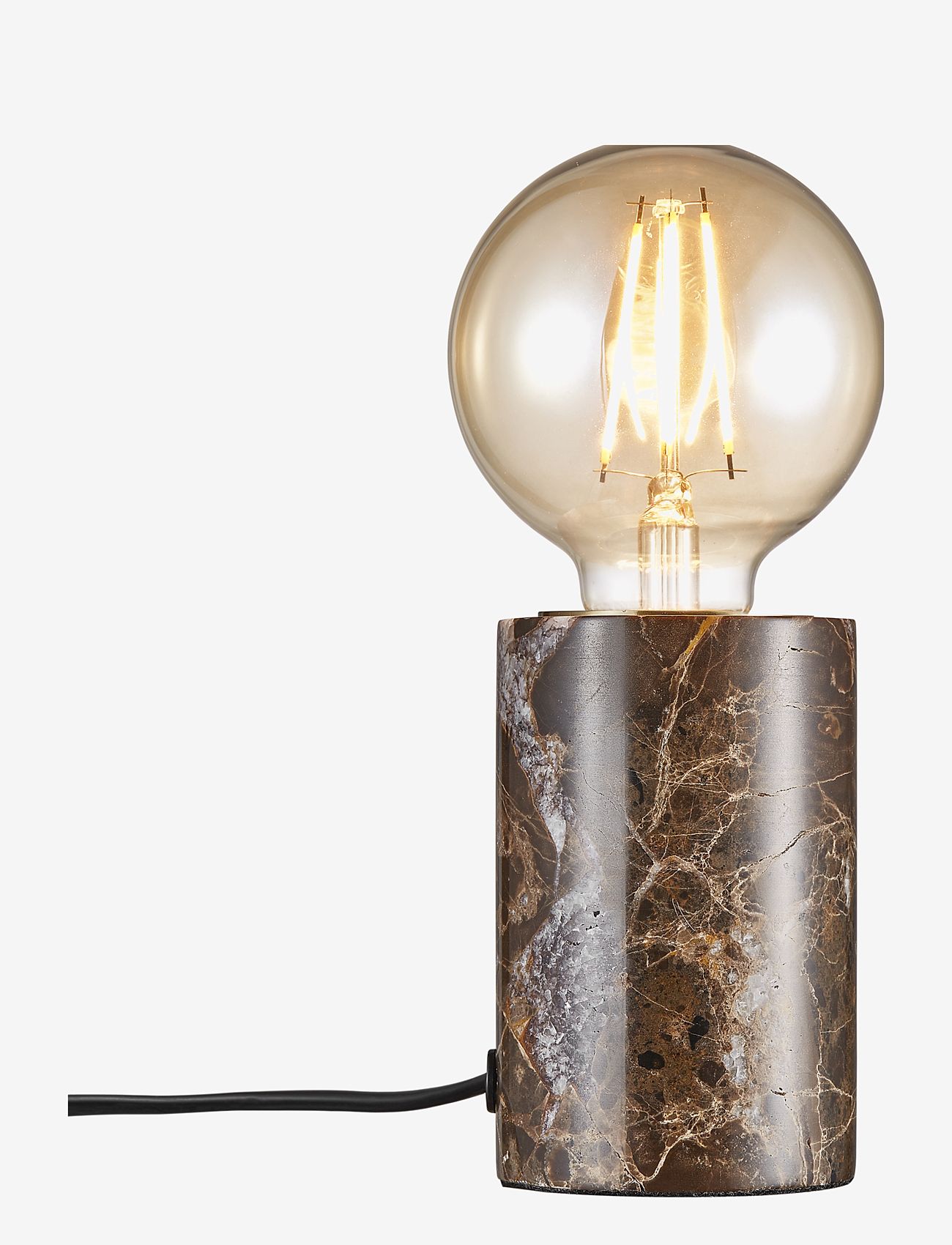 Nordlux - Siv Marble | Table lamp | - schreibtisch- & tischlampen - brown - 1