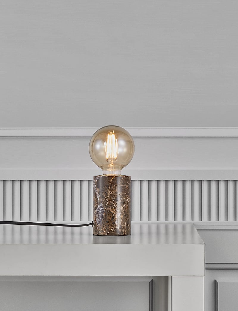 Nordlux - Siv Marble | Table lamp | - schreibtisch- & tischlampen - brown - 2