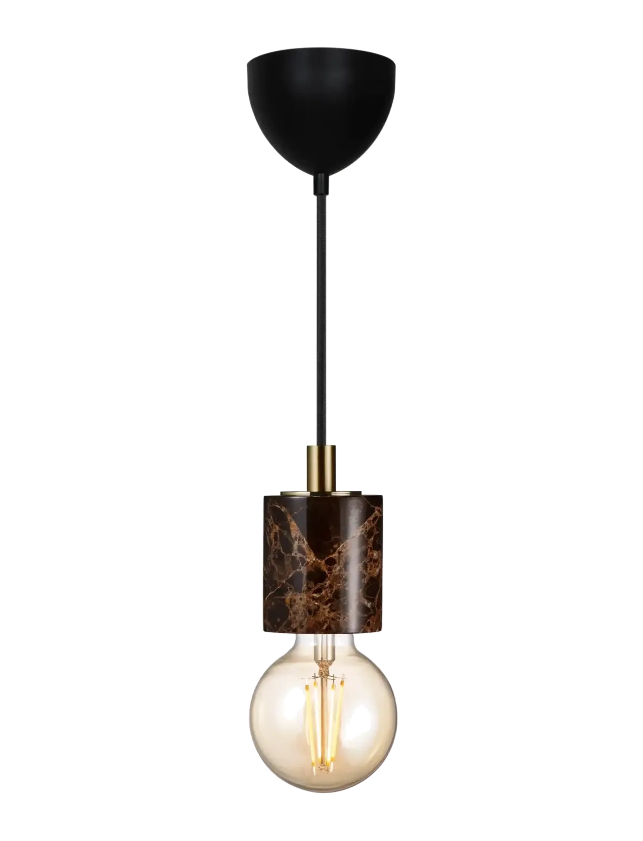 Nordlux Siv | Pendel | - Kampagne - BROWN / black