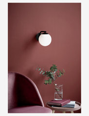 Nordlux - Grant / Wall - wall lamps - black/opal - 3