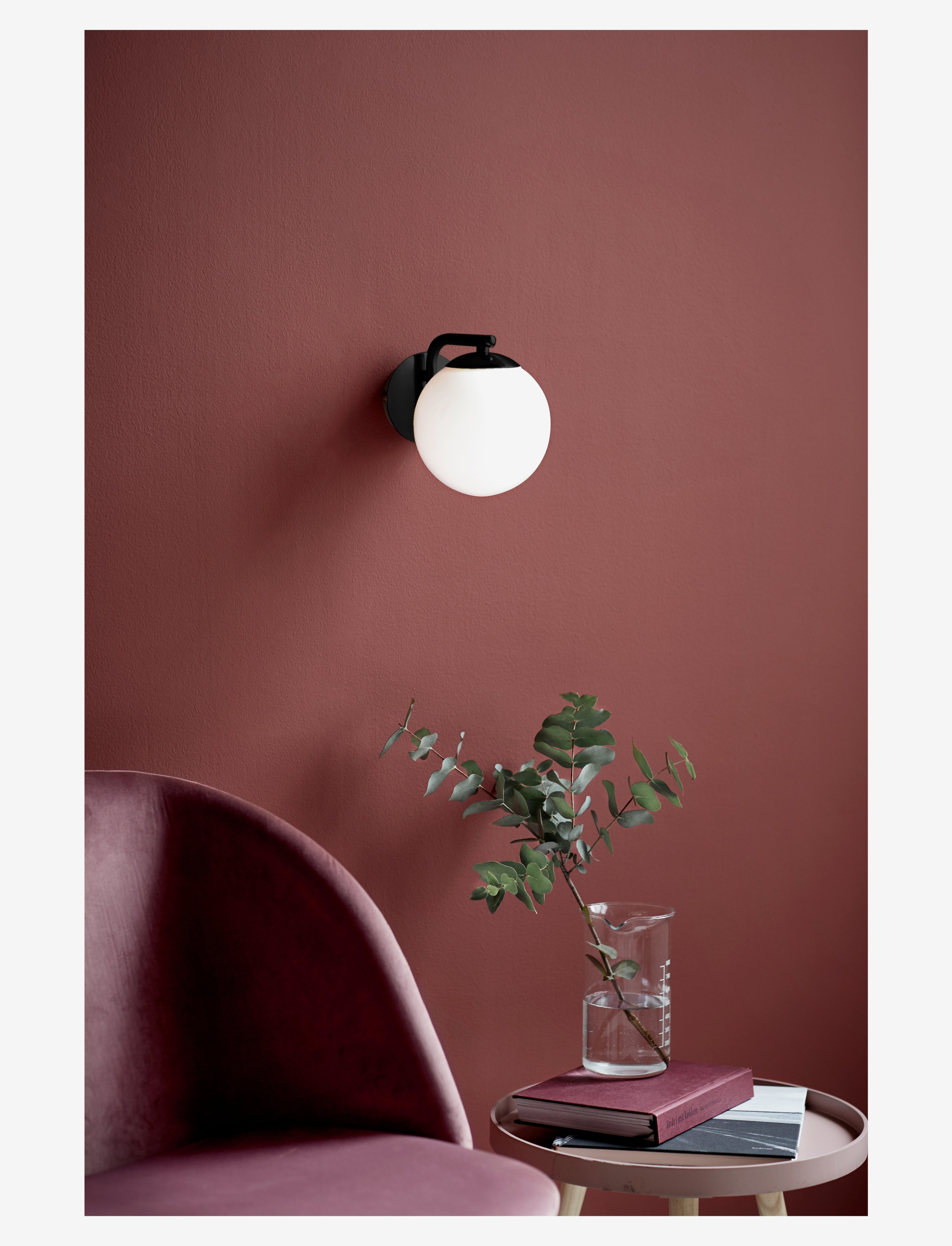 Nordlux - Grant / Wall - væglamper - black/opal - 4
