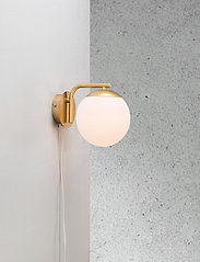 Nordlux - Grant / Wall - wall lamps - brass/opal - 4