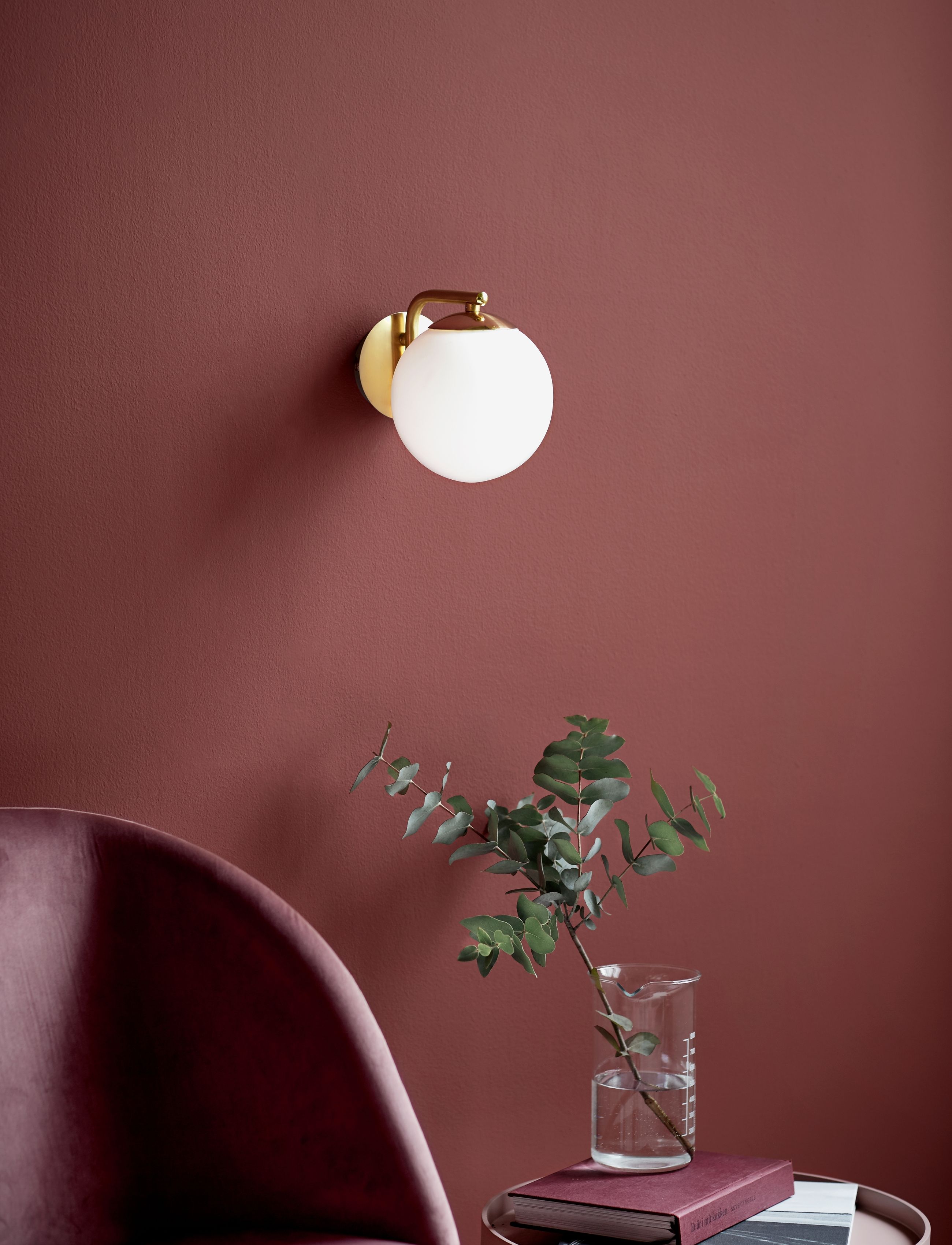 Nordlux - Grant / Wall - væglamper - brass/opal - 2