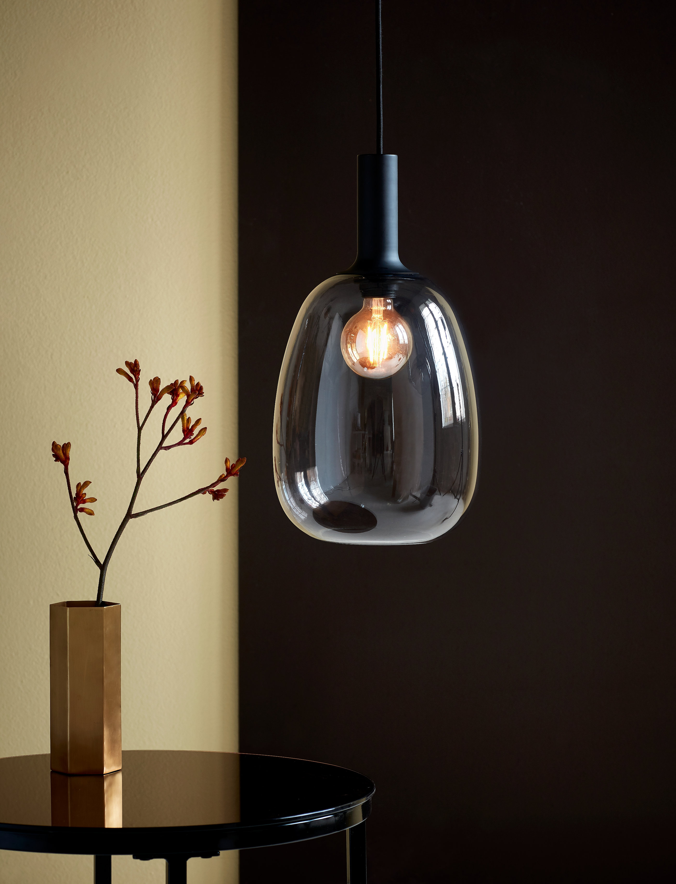 Nordlux Alton 23 / Pendel, Ø 23 cm, Black, Loftslamper > Pendellamper, Unisex