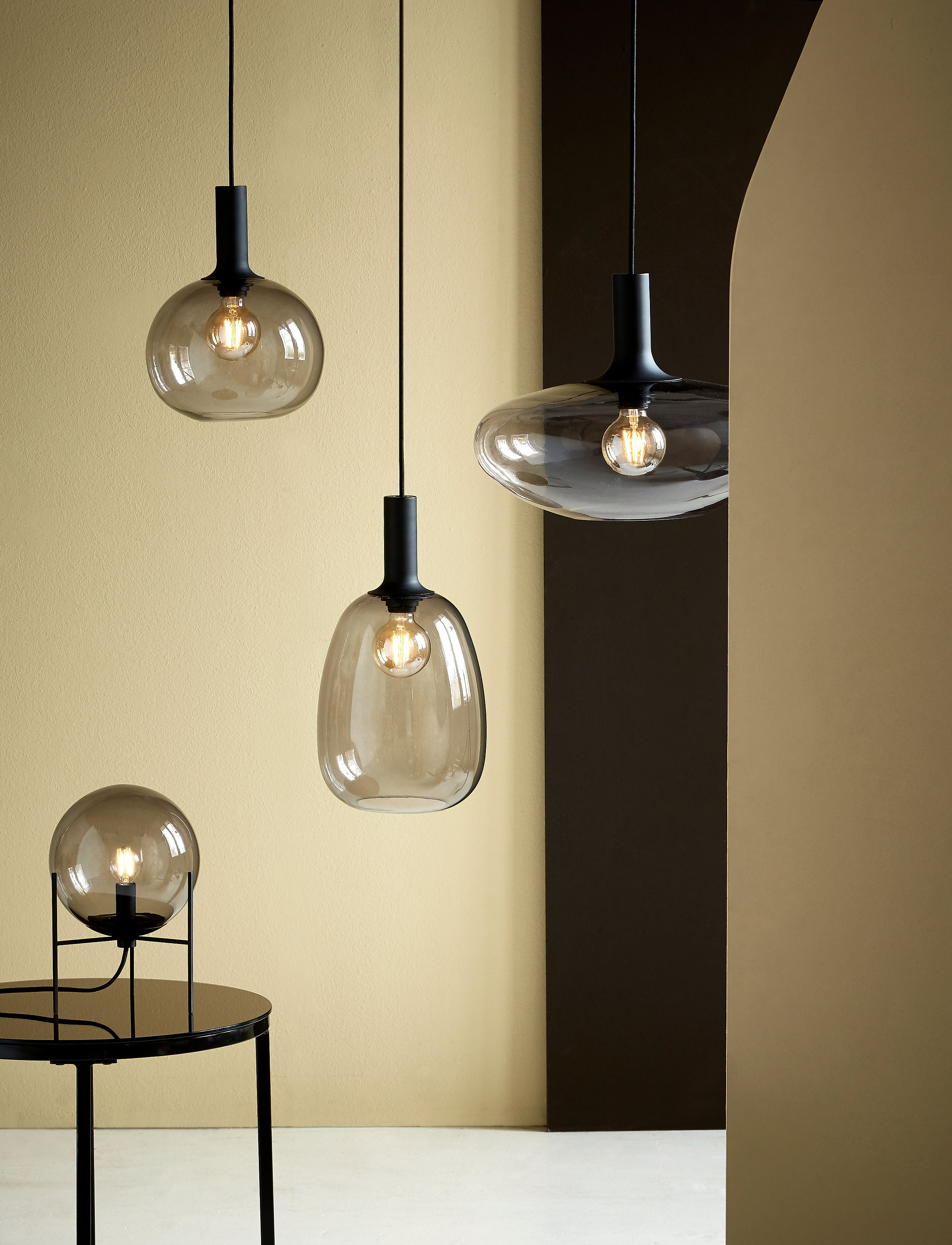 Nordlux - Alton / Pendant - hangandi loftljós - black/smoke - 5