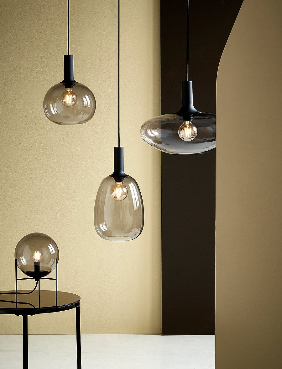 Nordlux - Alton / Pendant - rippvalgustid - black/smoke - 5