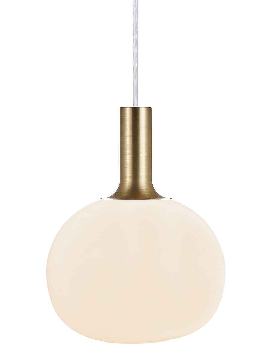 Nordlux - Alton / Pendant - pendellampen - black/brass/opal - 0