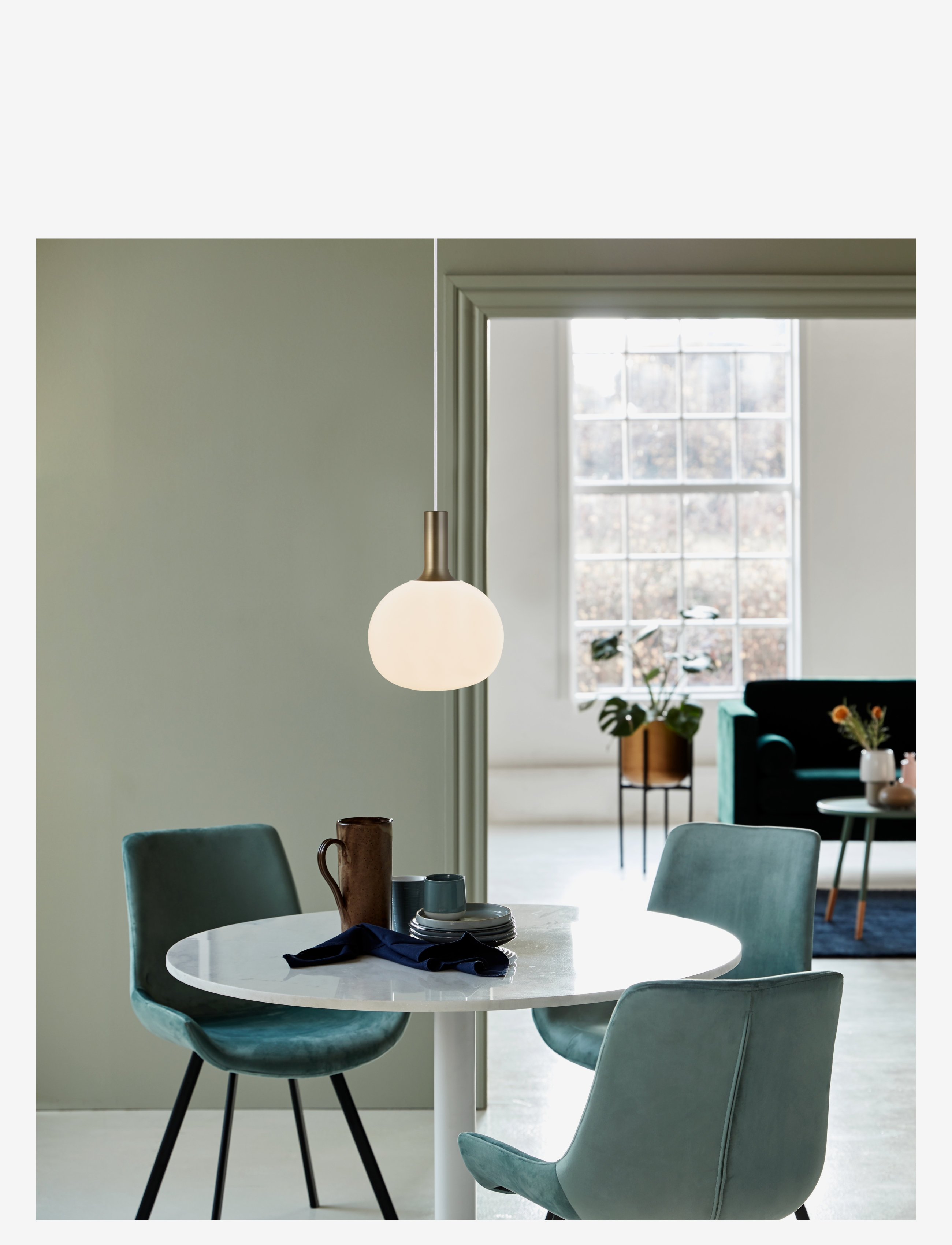 Nordlux - Alton 25 / Pendel - pendellampor - black/brass/opal - 5
