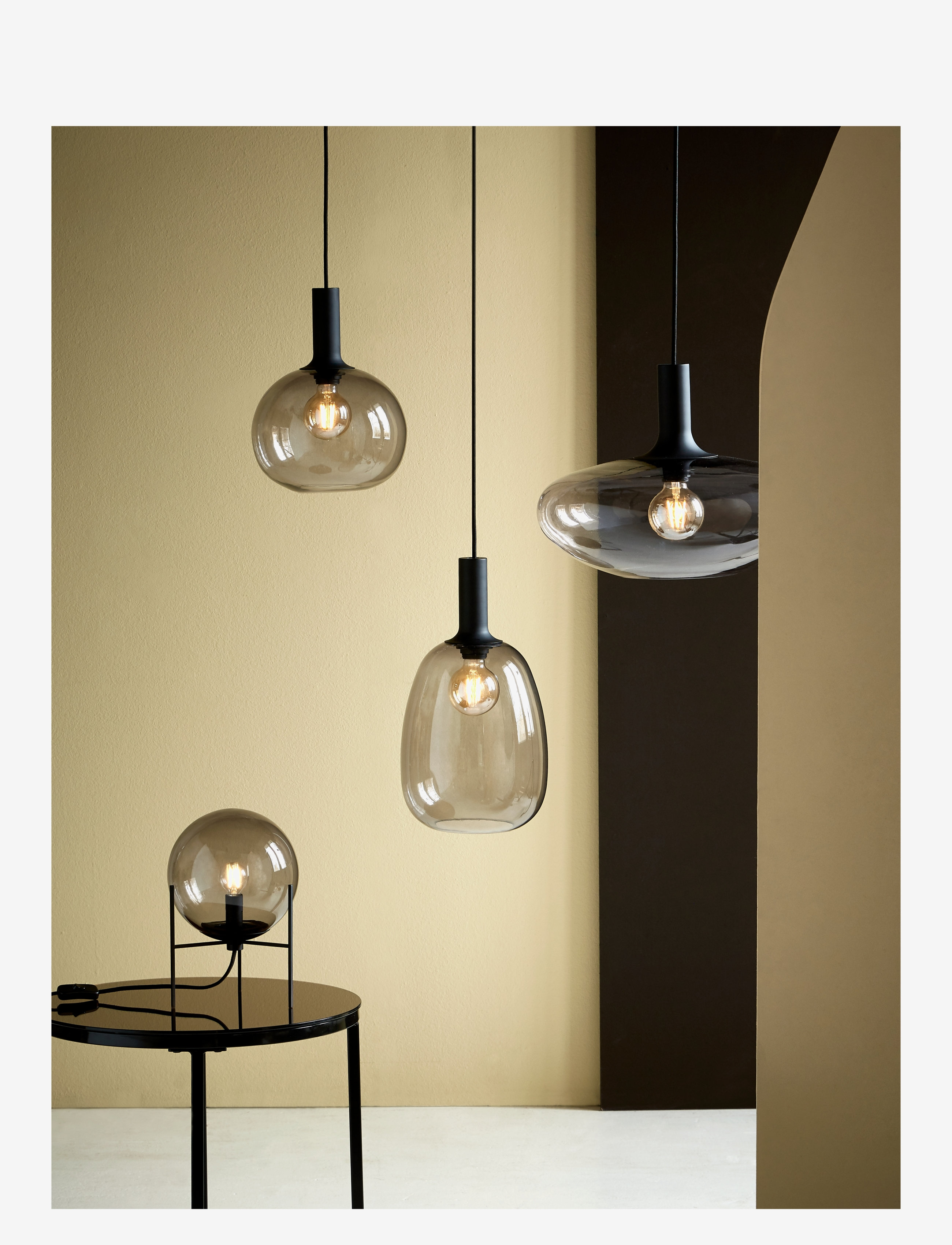 Nordlux - Alton / Pendant - pendellampen - black/smoke - 4